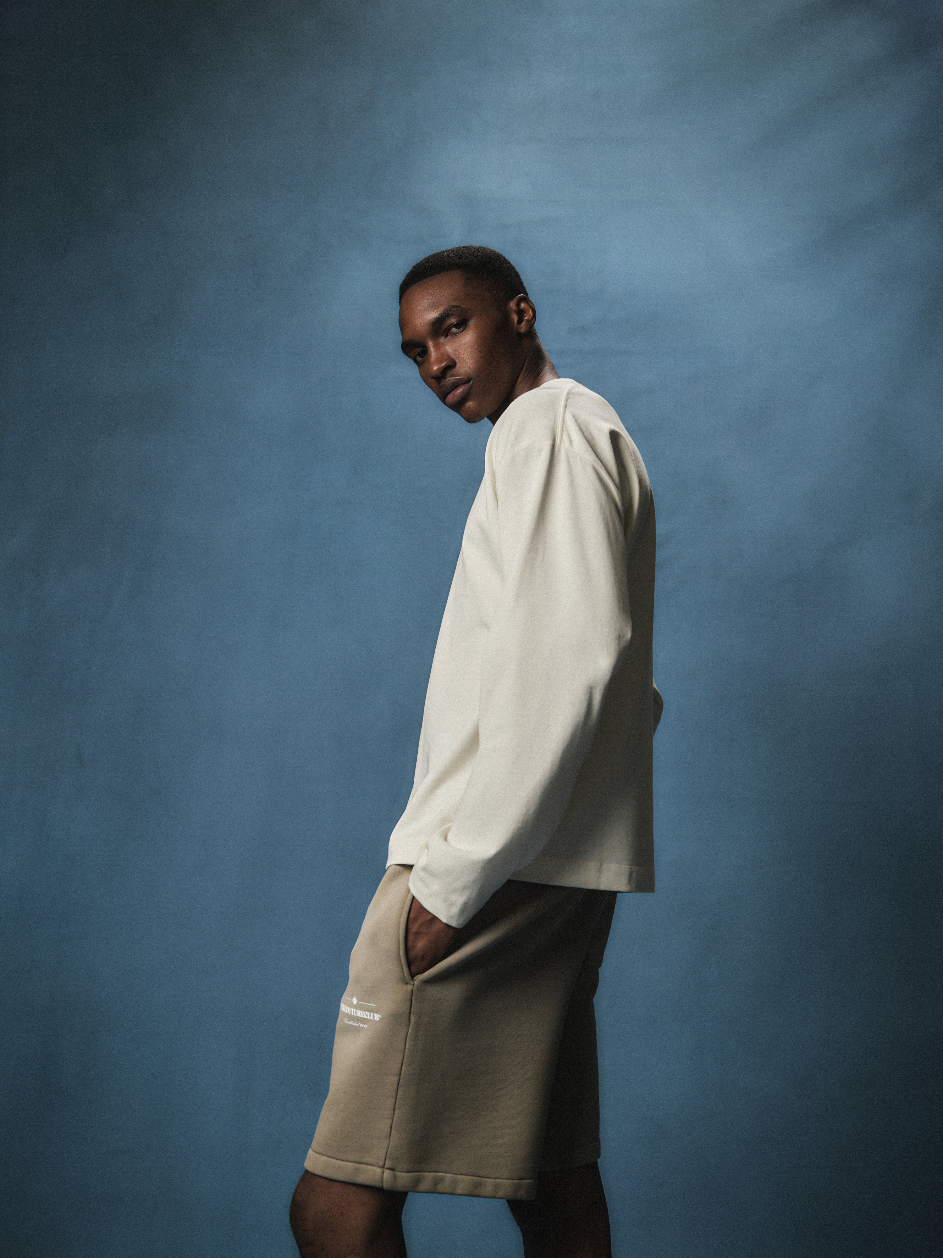 BLANK LONG SLEEVE T-SHIRT - OFF WHITE - Image 4