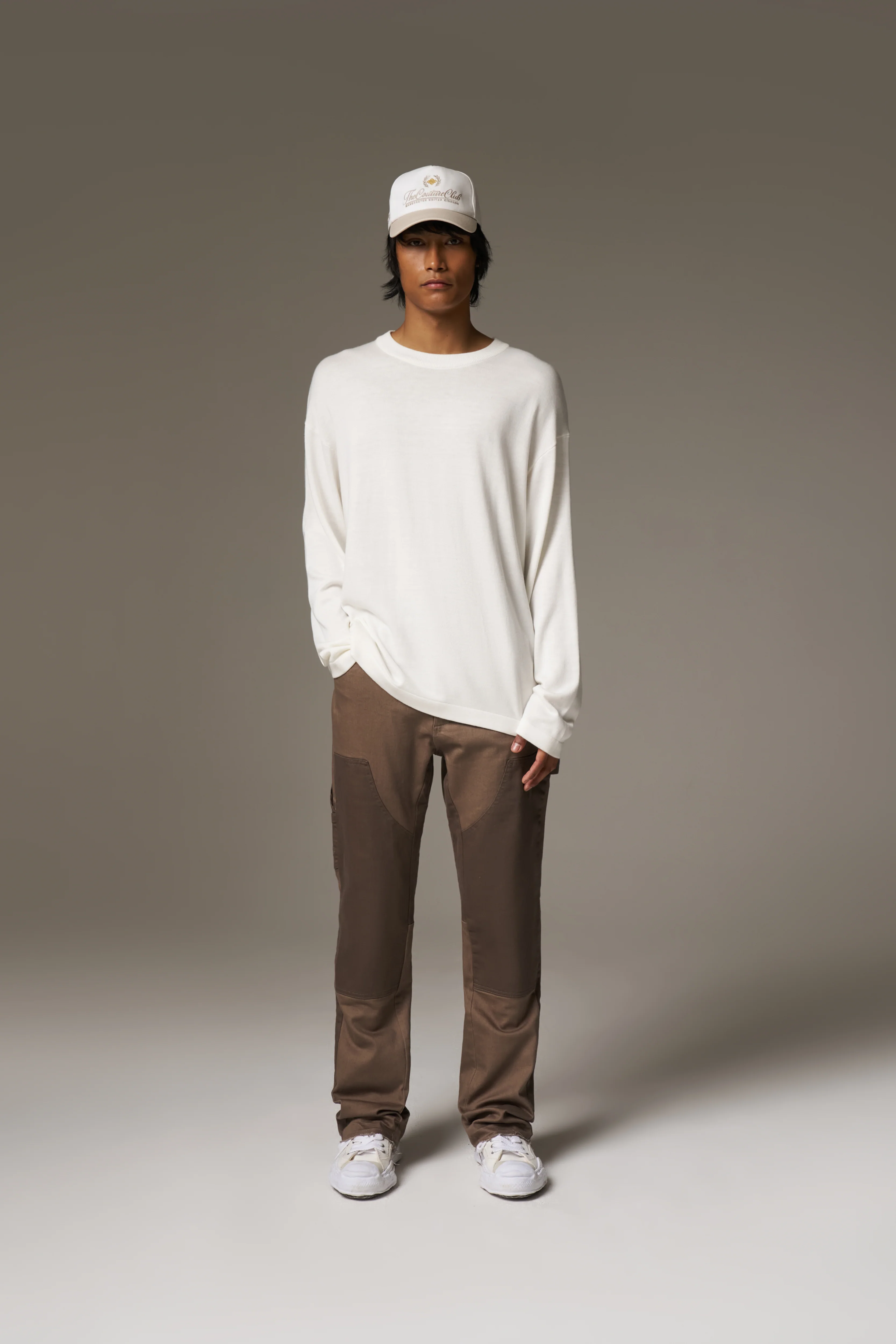 CANVAS CARPENTER TROUSER - BROWN - Image 3