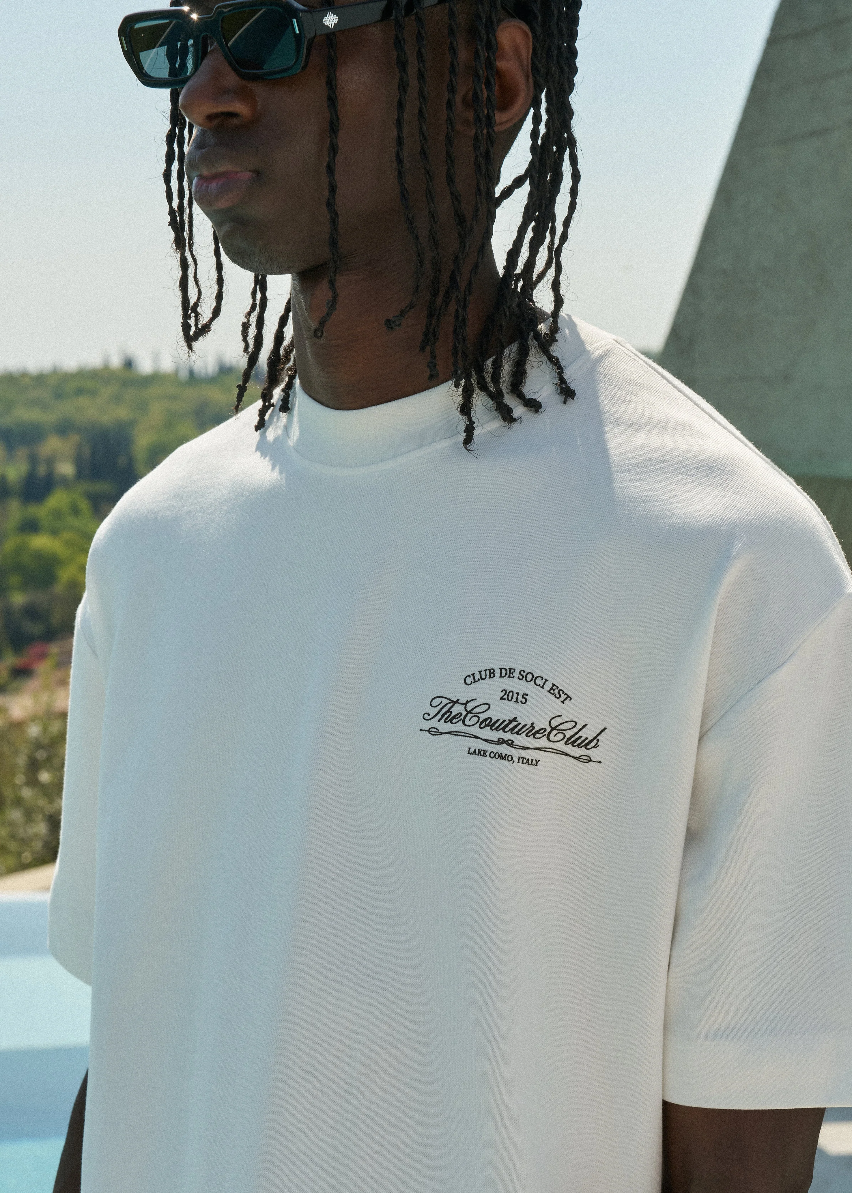CLUB DE SOCI GRAPHIC T-SHIRT - OFF WHITE - Image 5