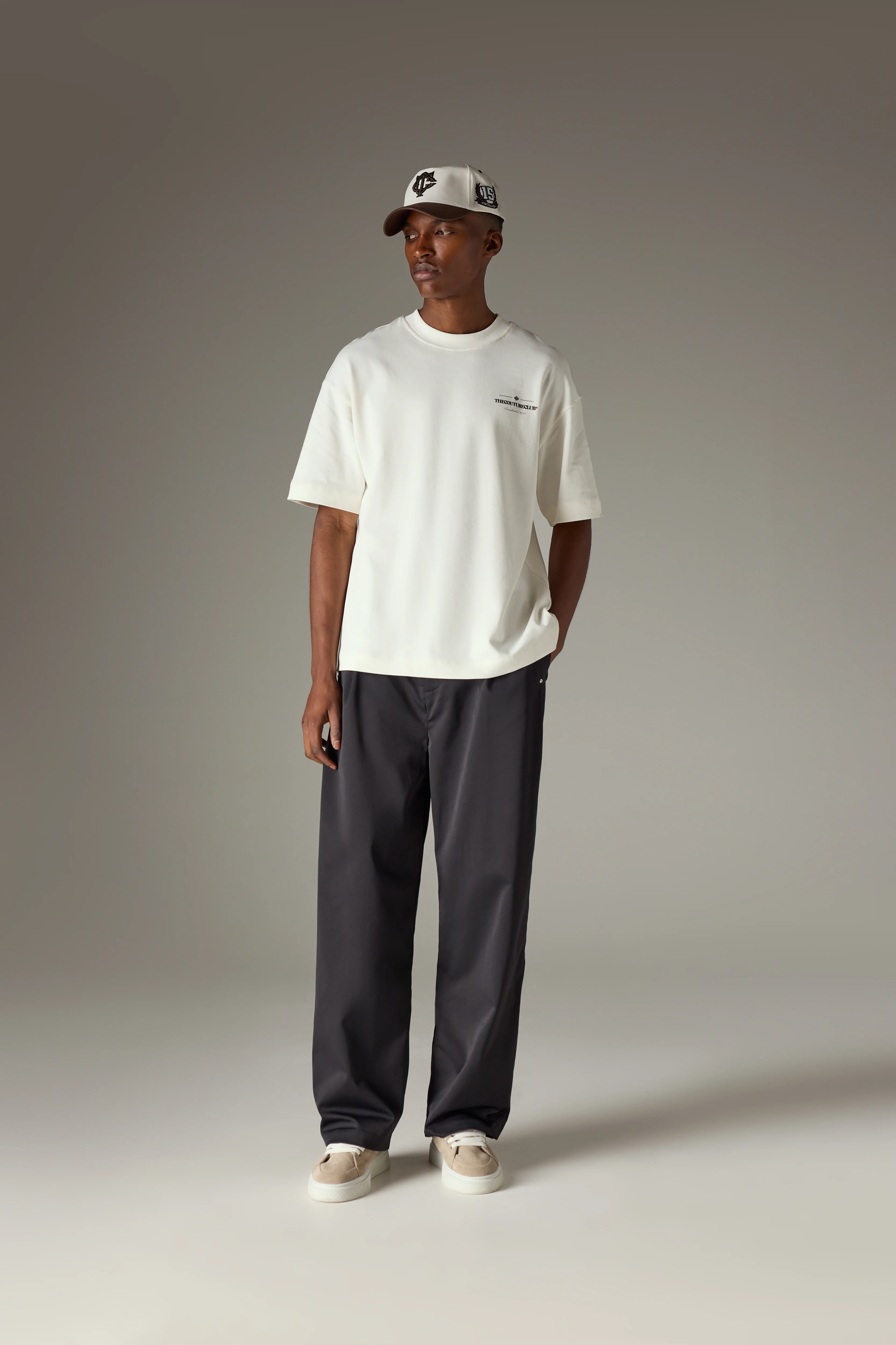 COPYRIGHT MULTI GRAPHIC T-SHIRT - OFF WHITE - Image 3