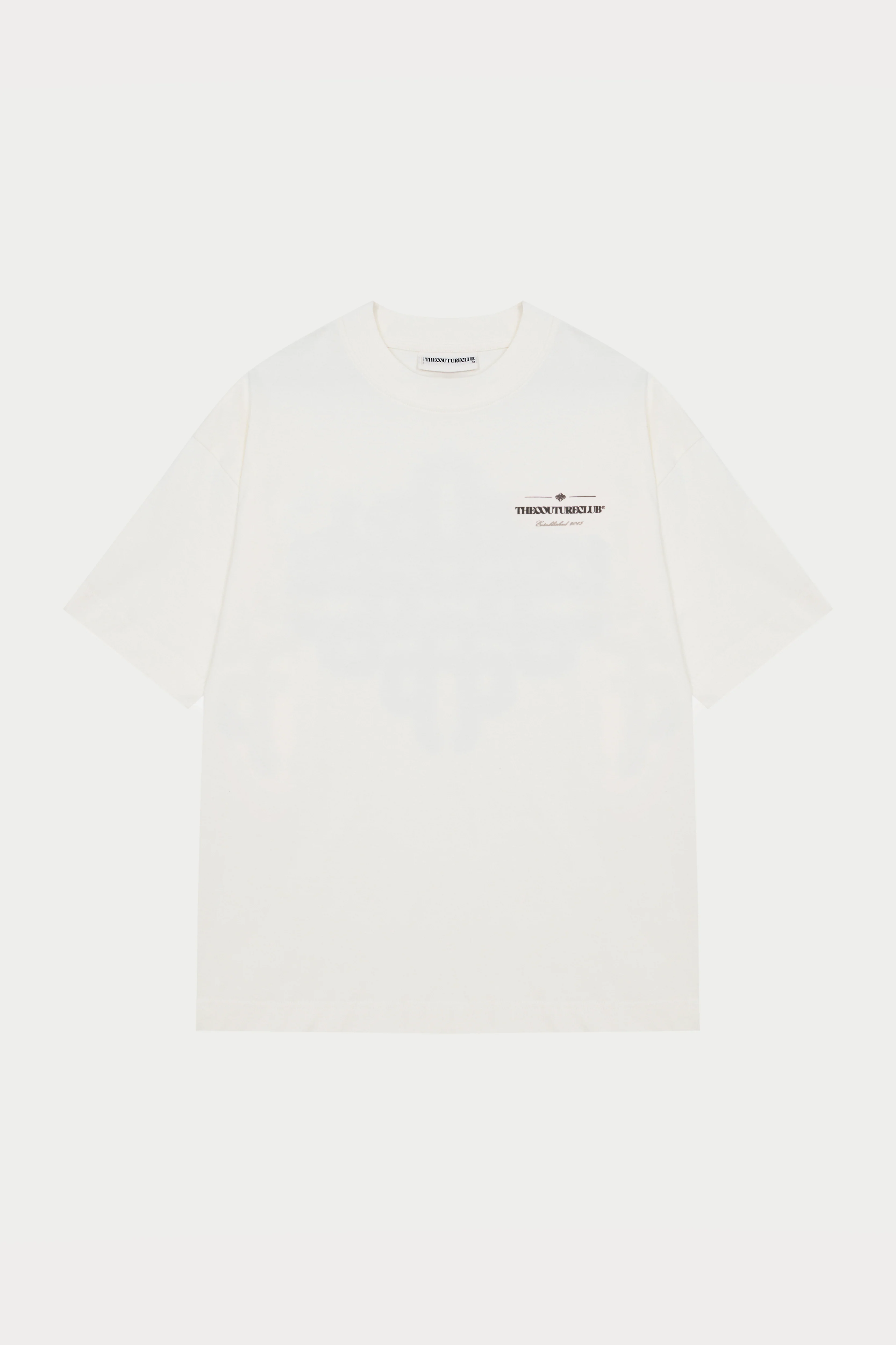 COPYRIGHT MULTI GRAPHIC T-SHIRT - OFF WHITE - Image 6