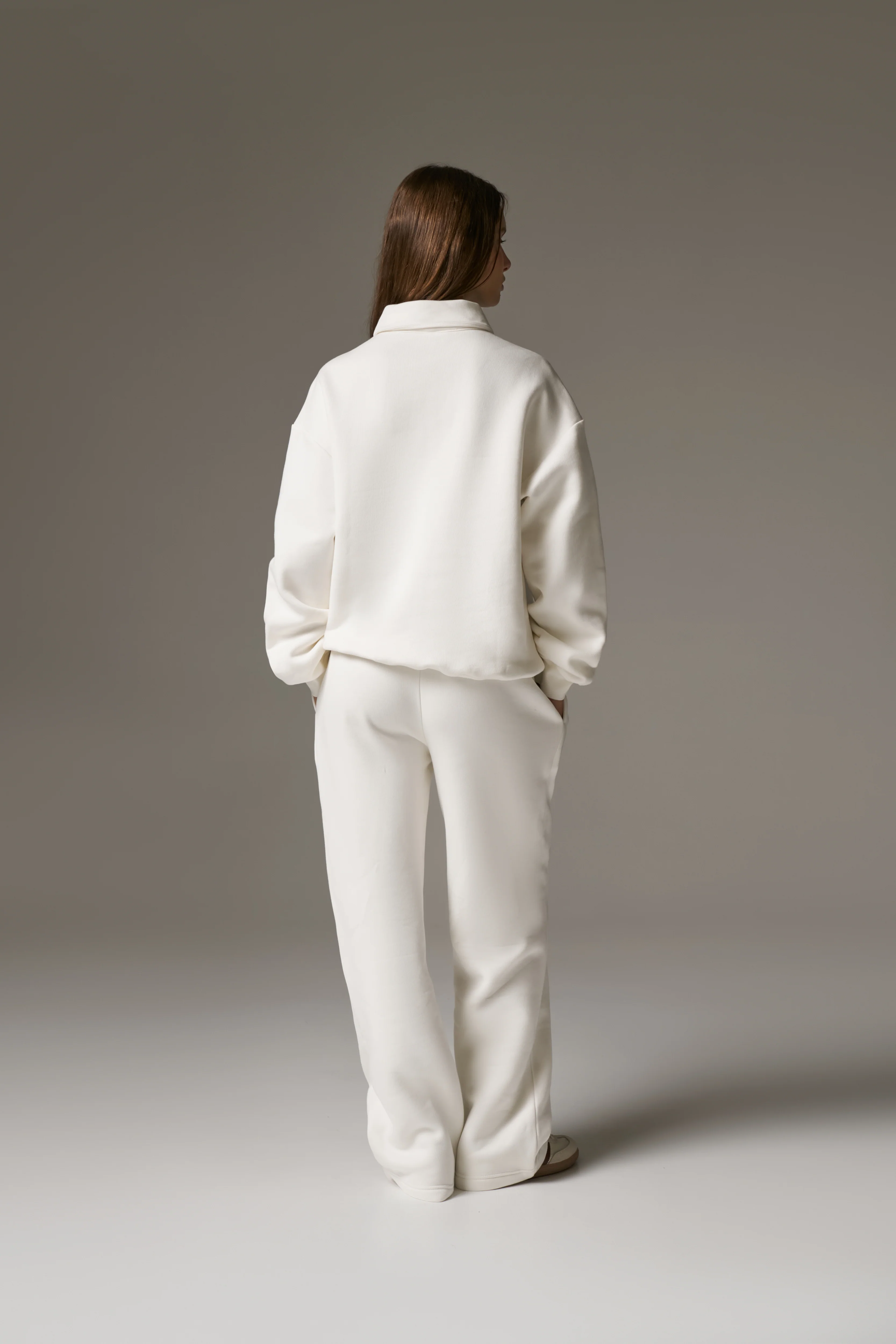 CTRE BUTTON THROUGH POLO - OFF WHITE - Image 7