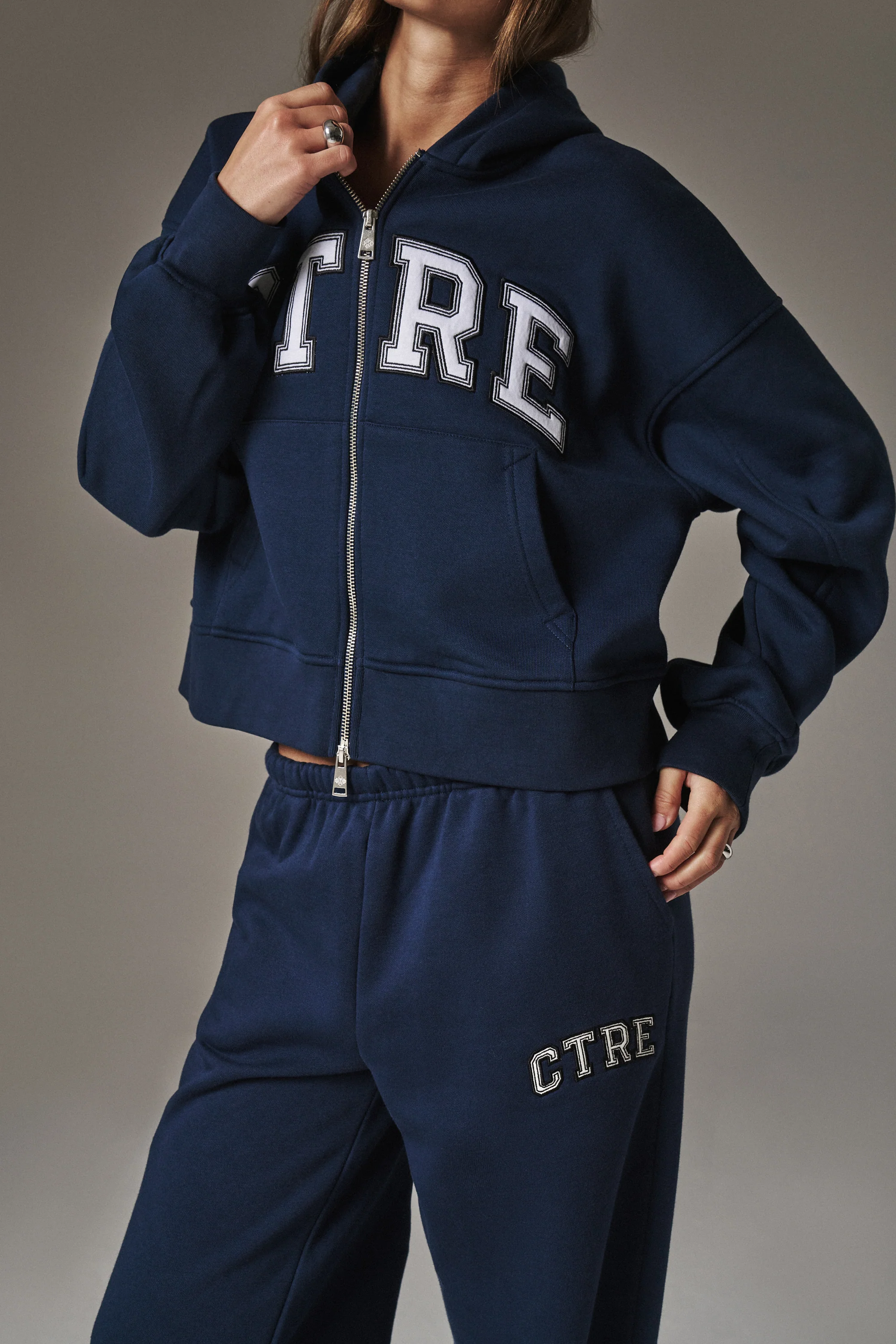 CTRE STRAIGHT LEG JOGGERS - NAVY - Image 5