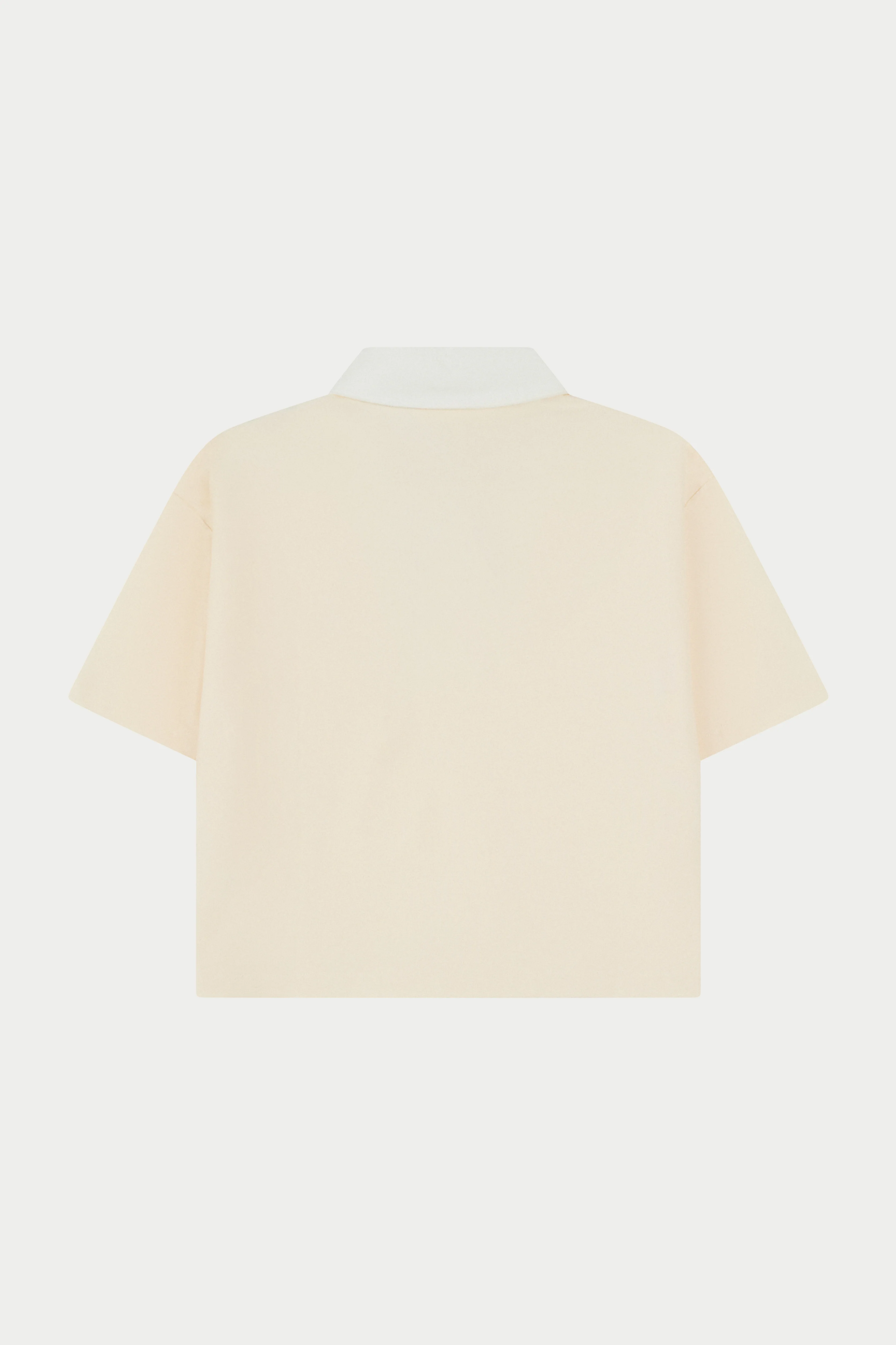 EMBLEM POLO TEE - BUTTERMILK - Image 8