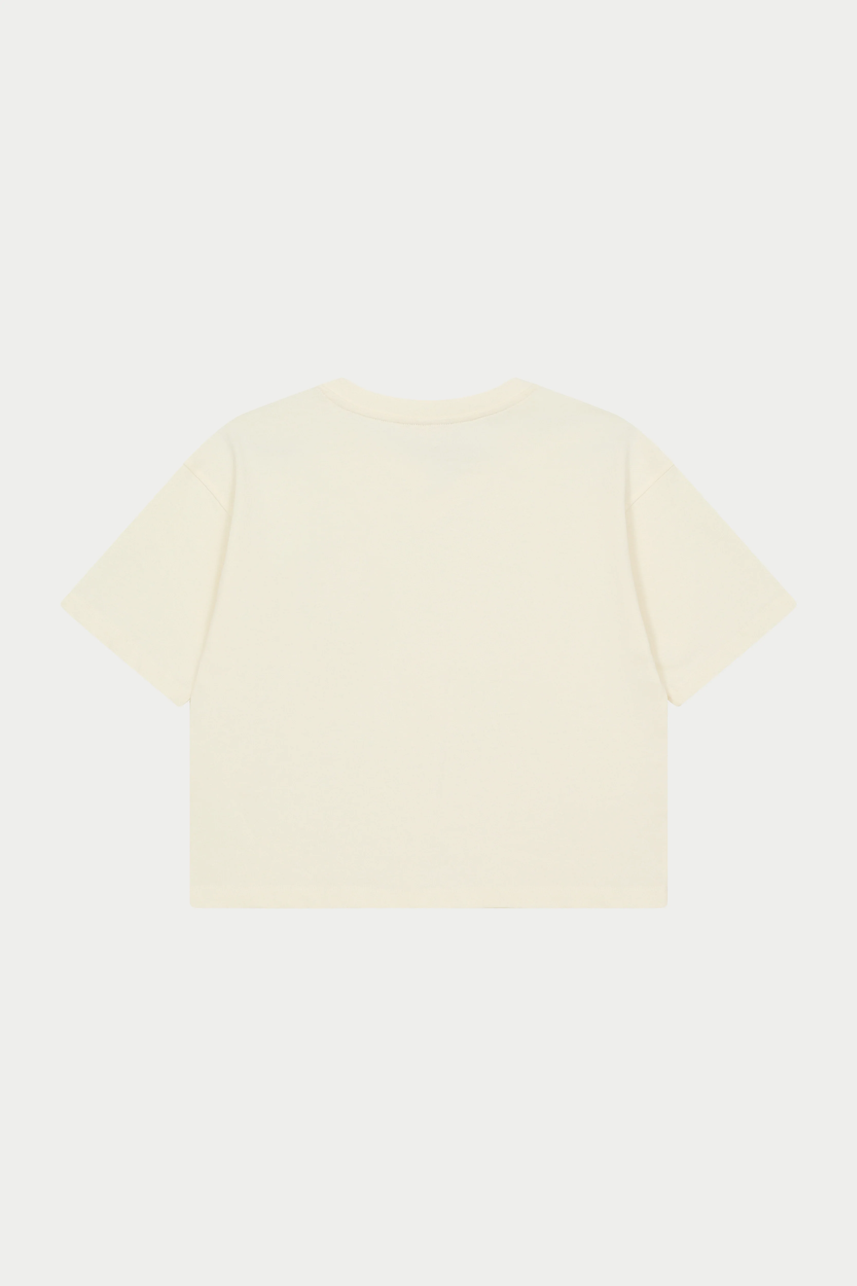 EMBROIDERED PALM GRAPHIC BOXY T-SHIRT - OFF WHITE - Image 7