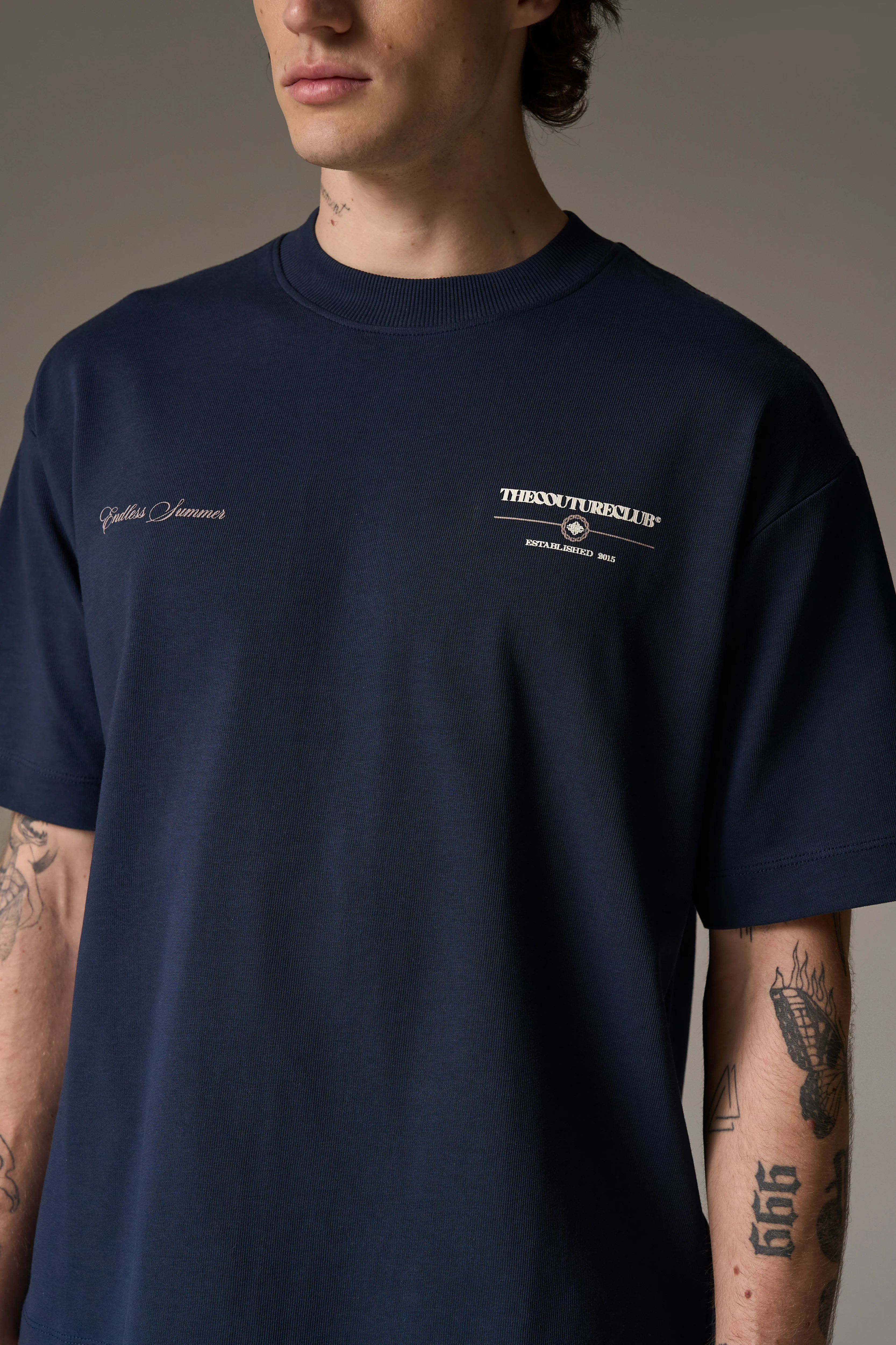 ENDLESS SUMMER GRAPHIC T-SHIRT - NAVY - Image 5