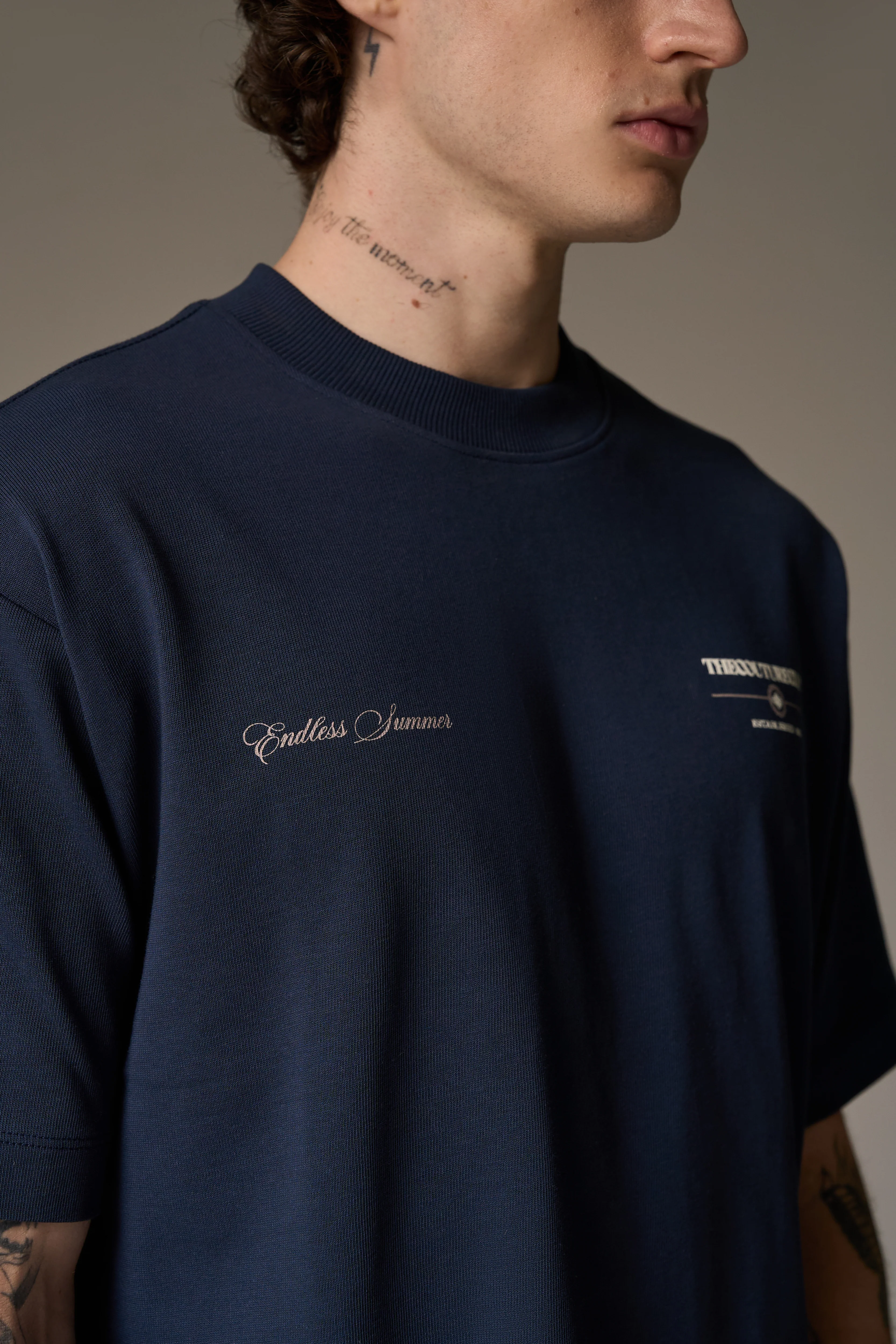 ENDLESS SUMMER GRAPHIC T-SHIRT - NAVY - Image 6