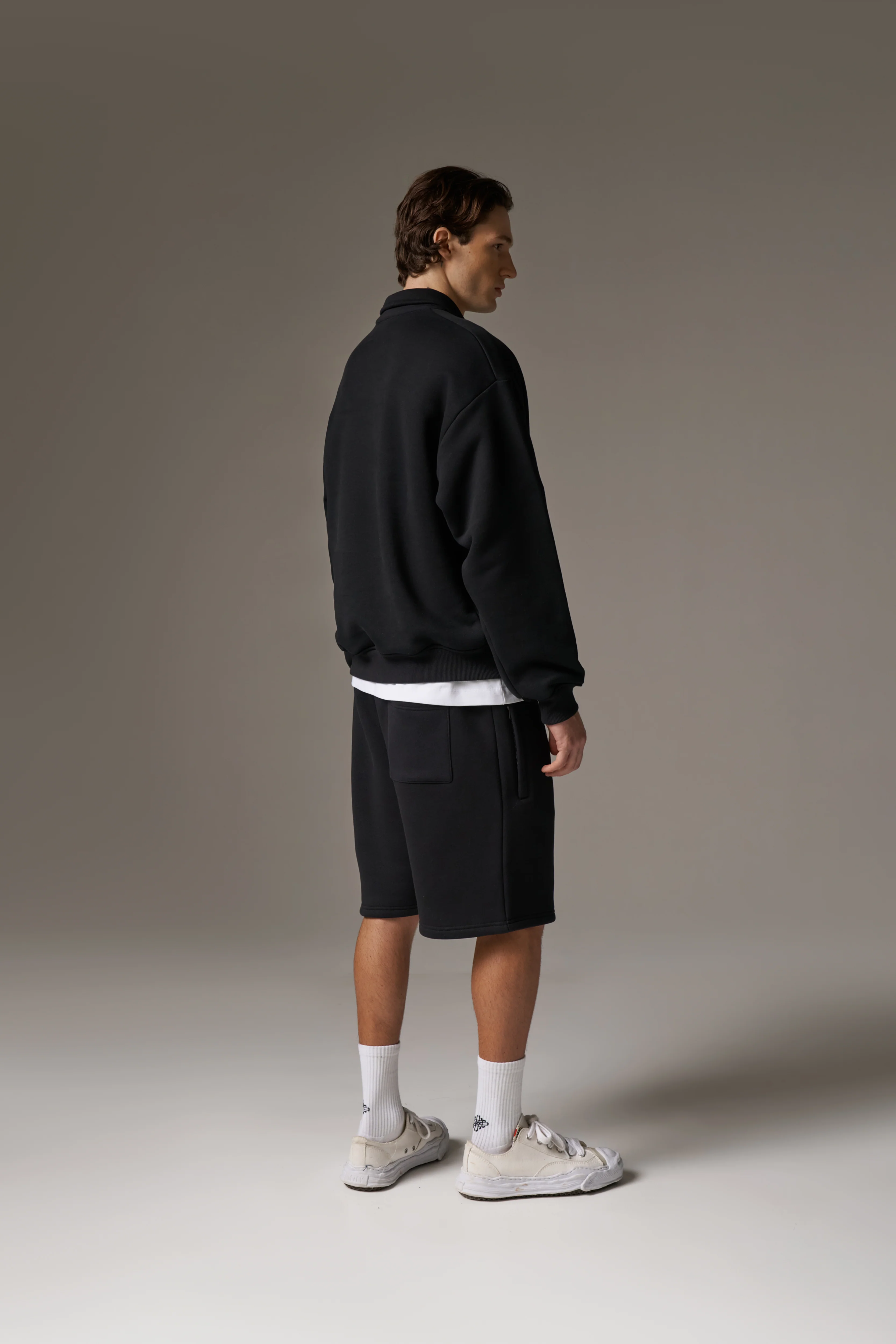 HEAVYWEIGHT MONOGRAM SHORTS - BLACK - Image 7