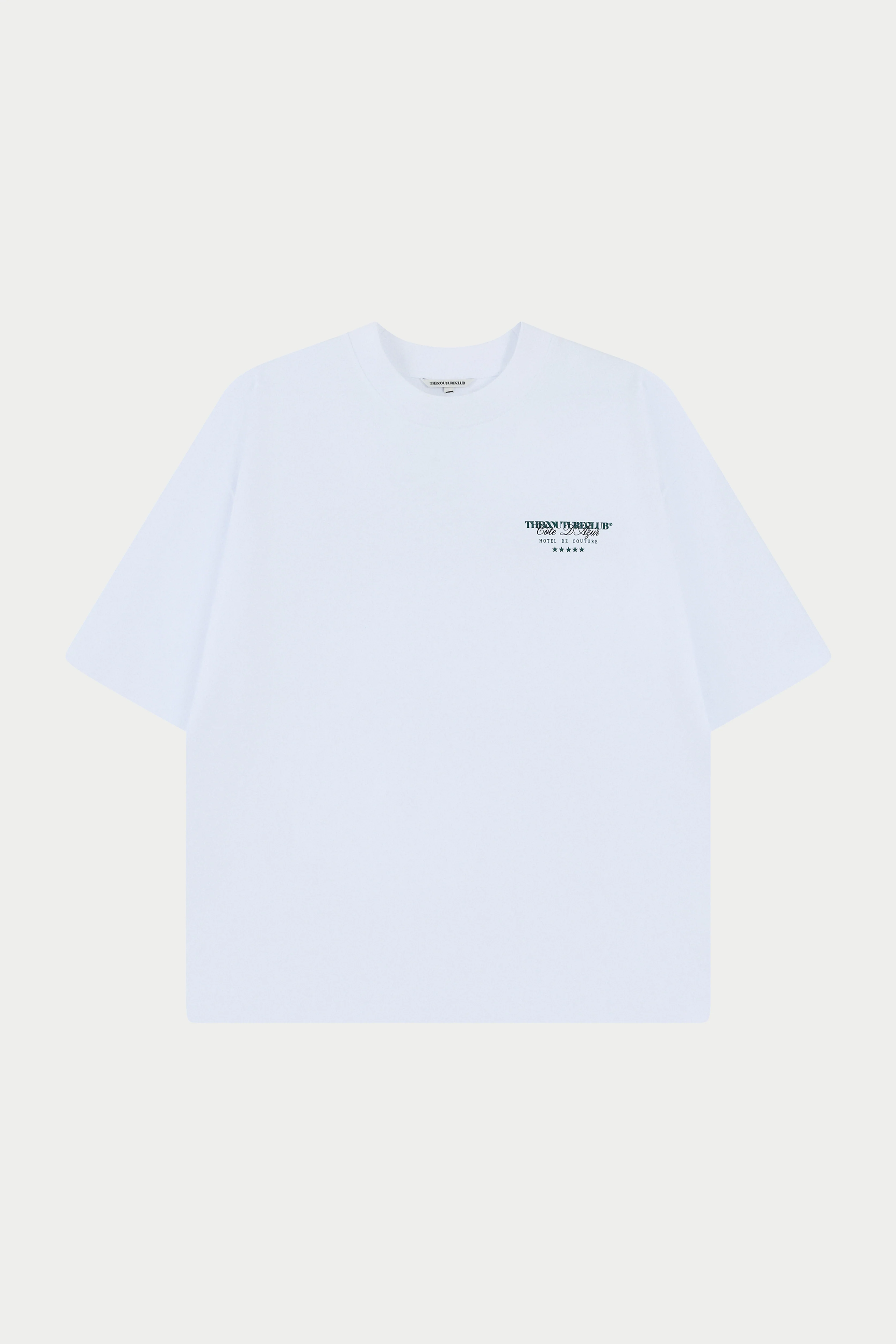 HOTEL DE COUTURE T-SHIRT - WHITE GREEN - Image 7