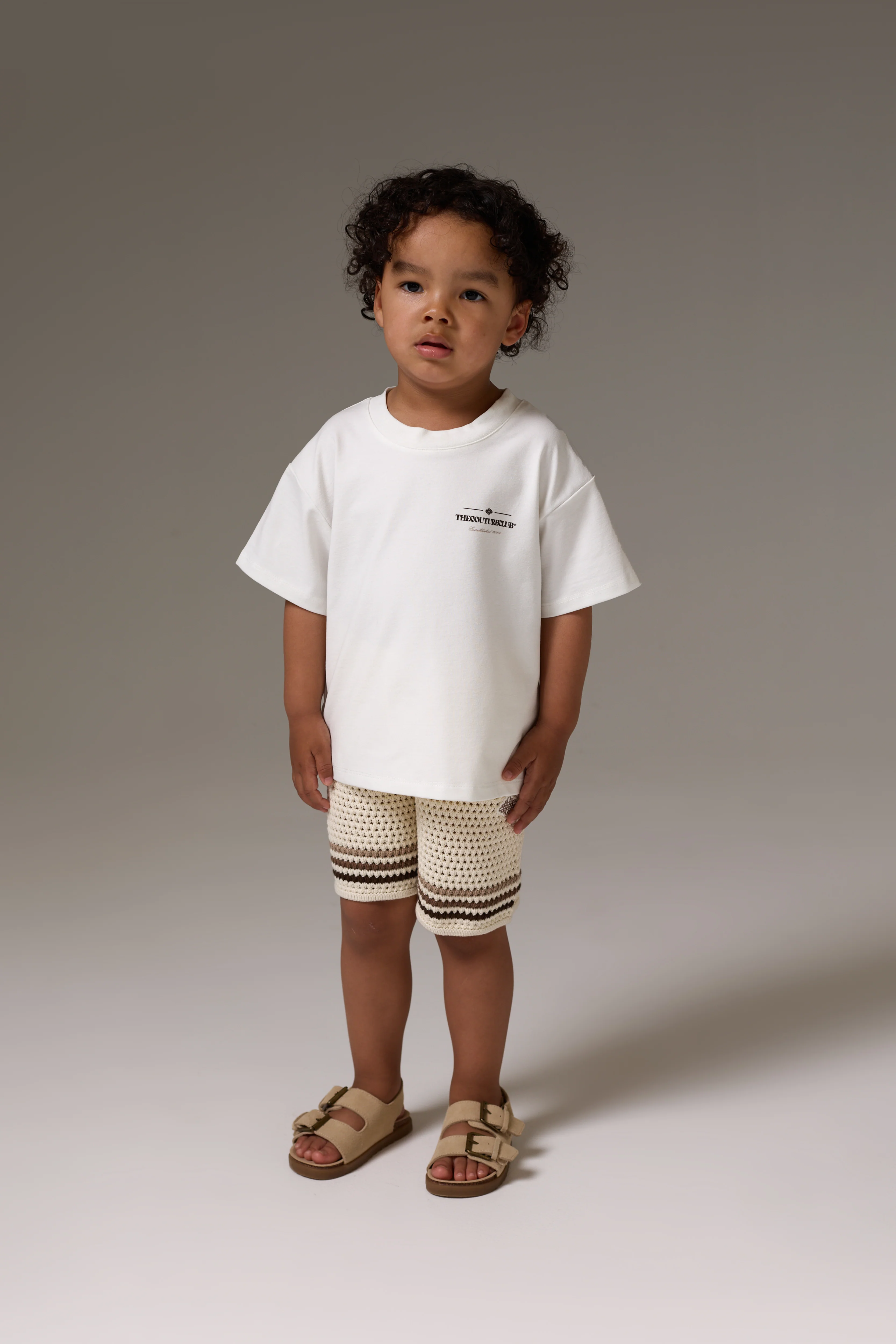 KIDS COPYRIGHT MULTI GRAPHIC T-SHIRT - OFF WHITE - Image 3