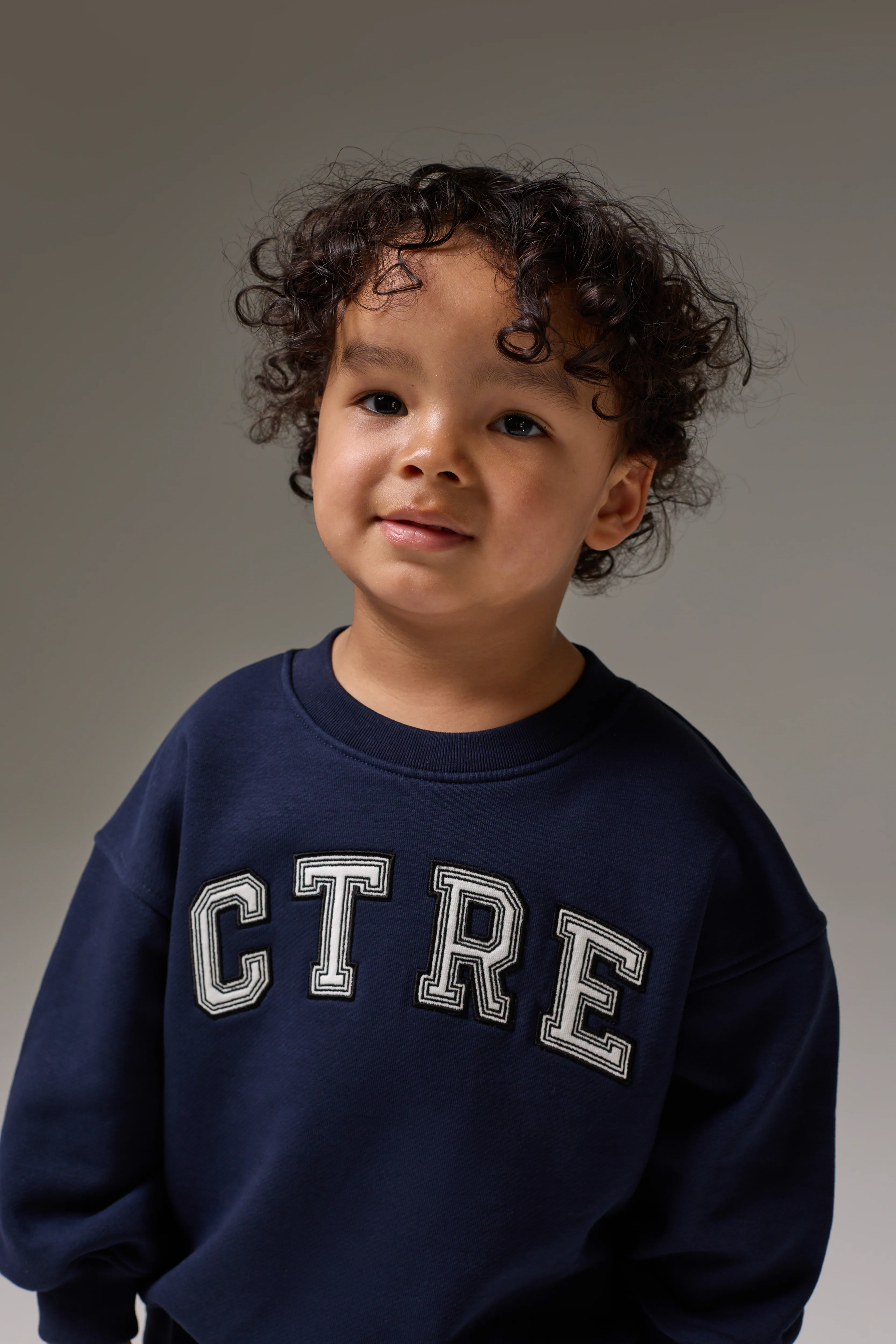 KIDS CTRE SWEATSHIRT - NAVY - Image 5