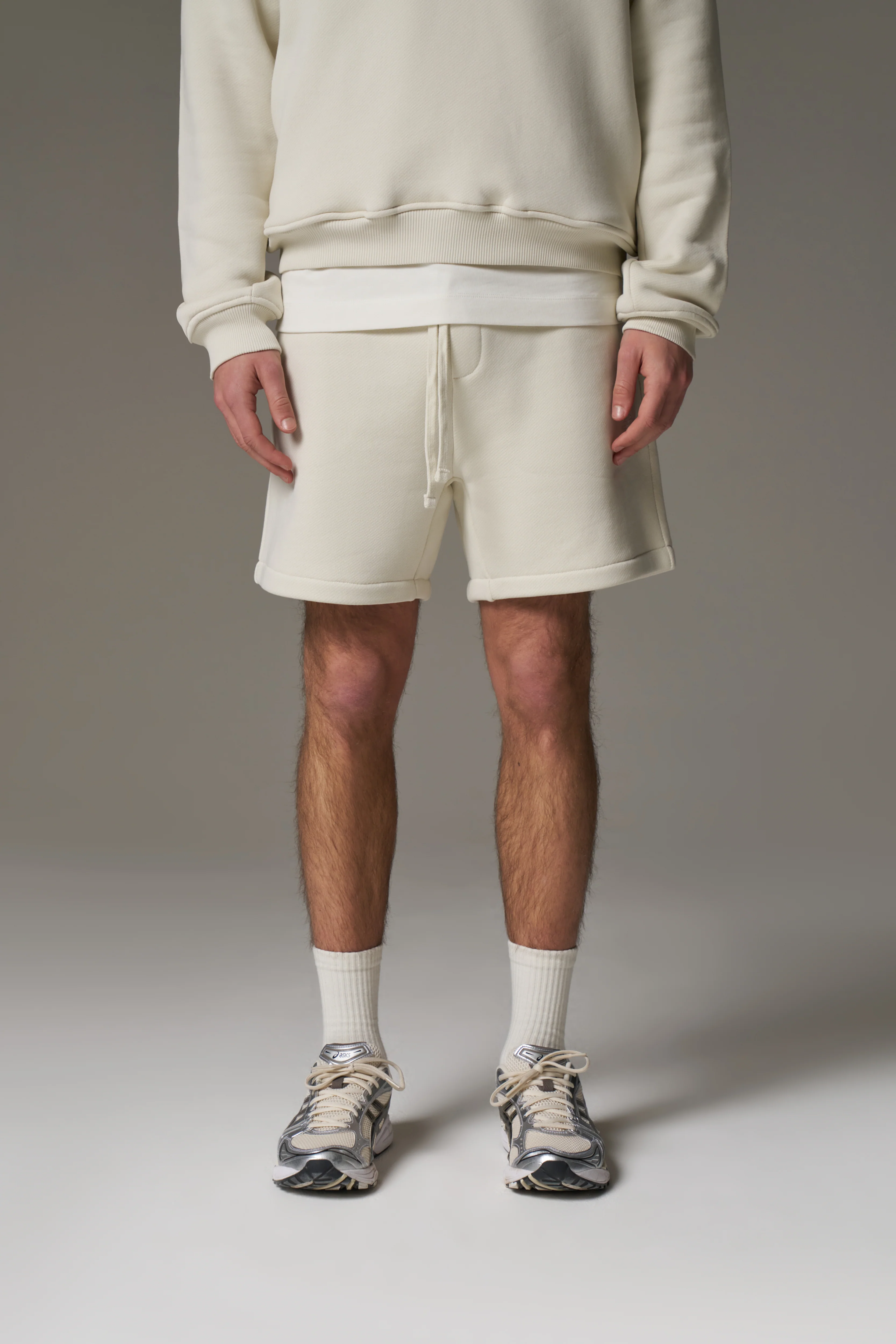 LAUNDERED CLASSICS SHORTS - ECRU - Image 10