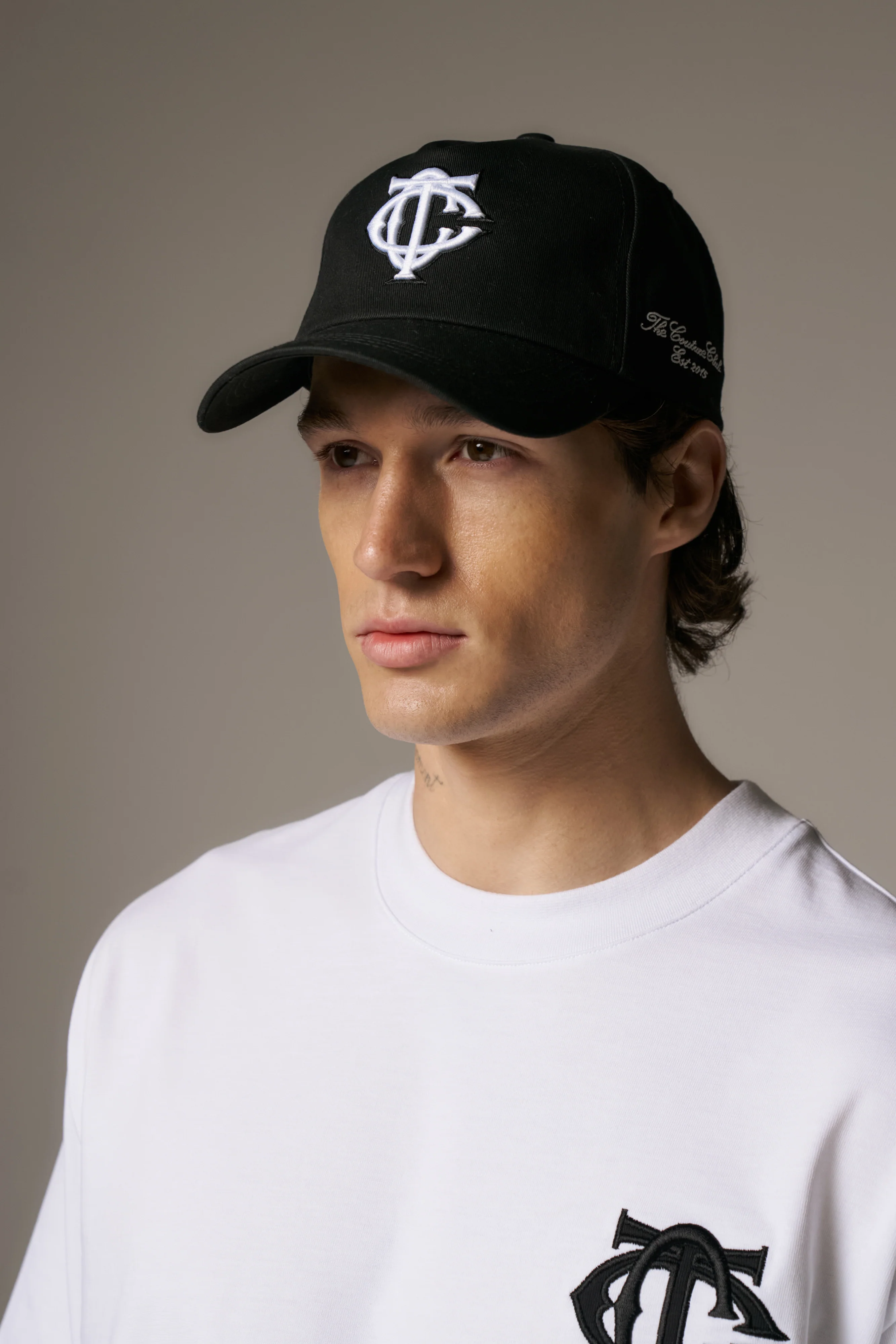 MONOGRAM CAP - BLACK - Image 4