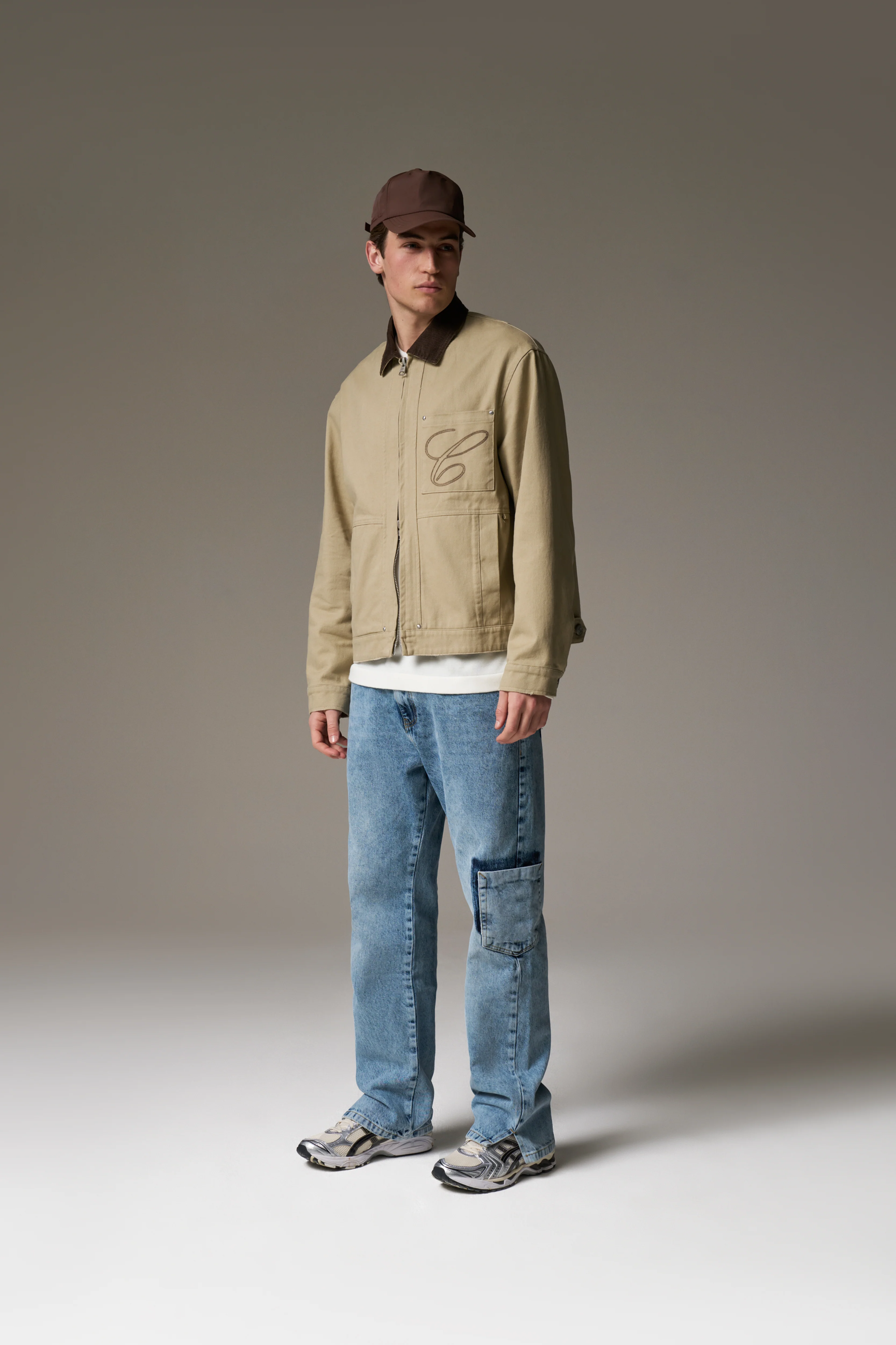 MULTI POCKET WASHED JEAN - BLUE WASH - Image 3