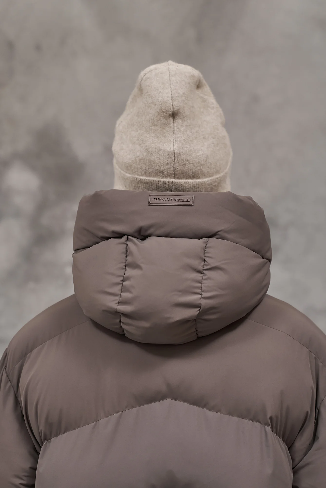 PUFFER COAT - BROWN - Image 7