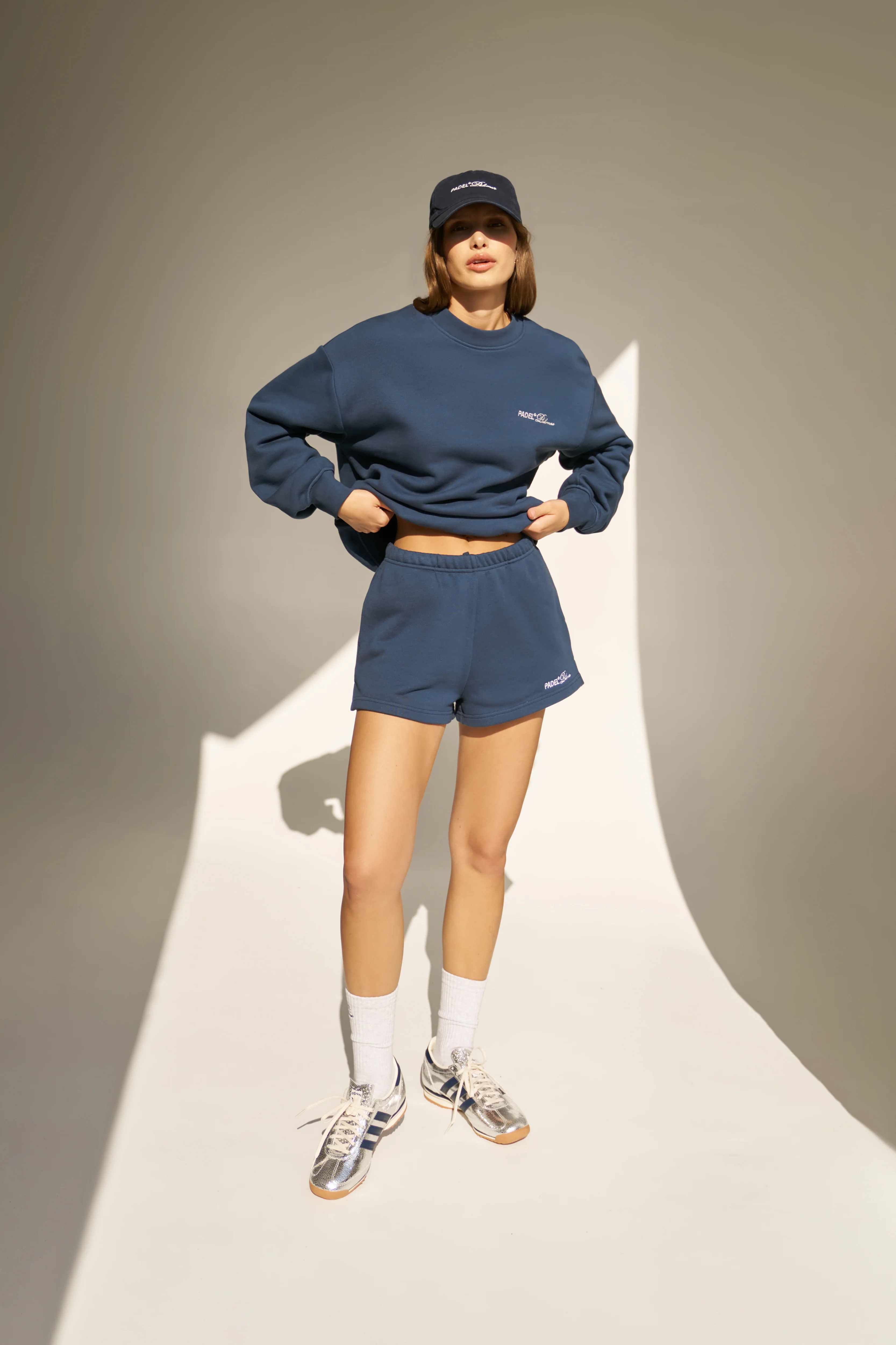PADEL & PALOMAS JERSEY SHORTS - NAVY - Image 3