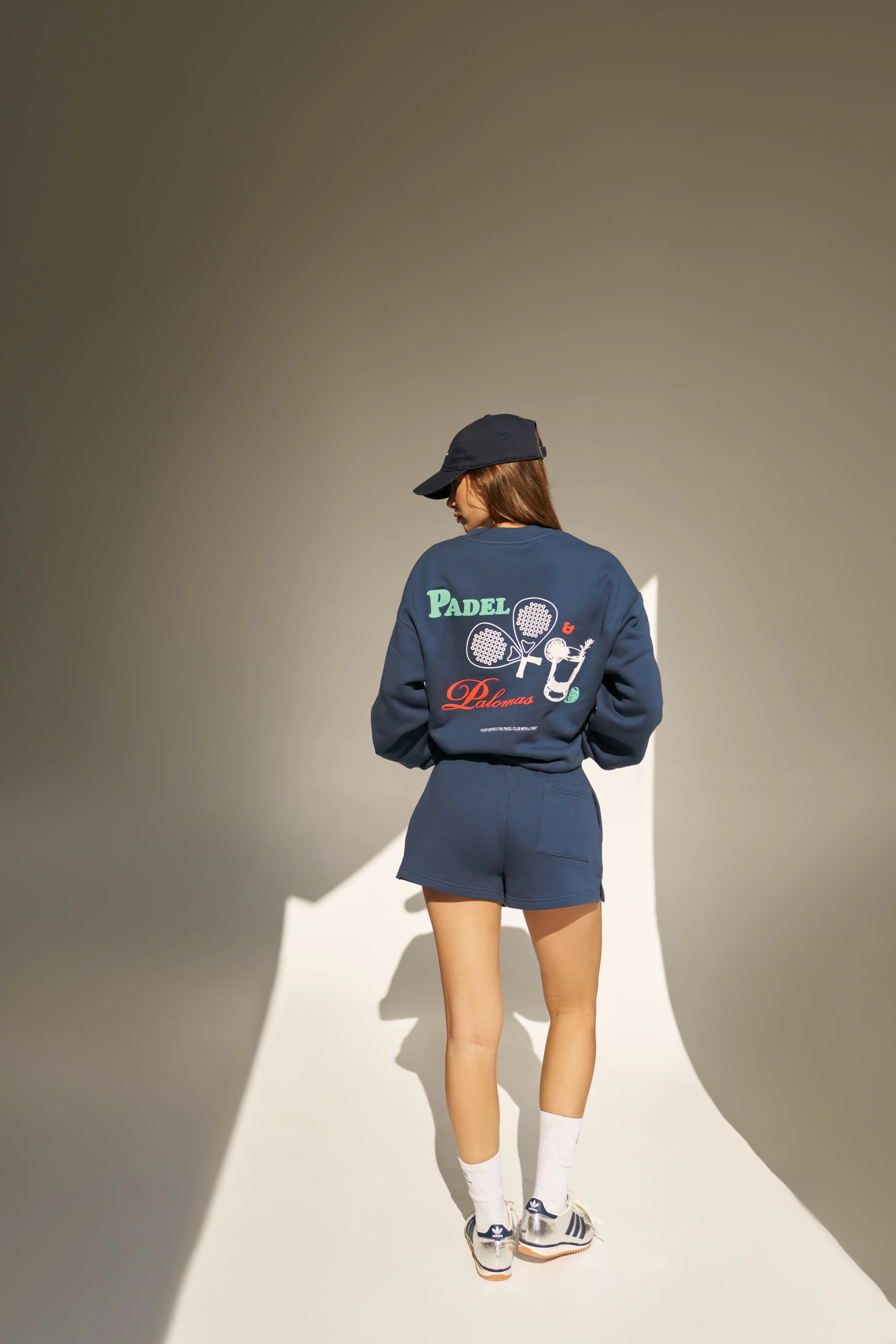 PADEL & PALOMAS JERSEY SHORTS - NAVY - Image 6