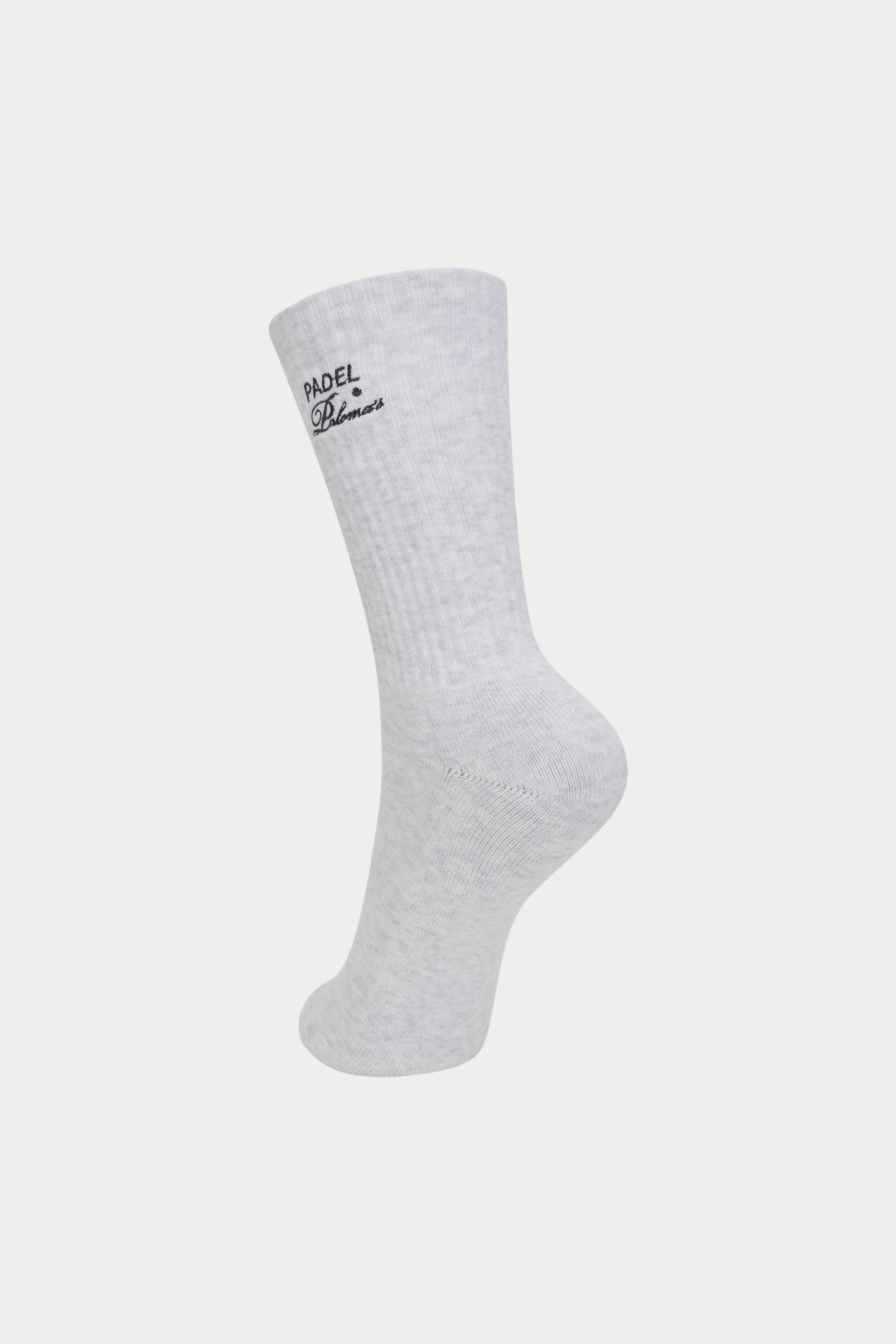 PADEL & PALOMAS SPORTS SOCKS - GREY MARL - Image 5