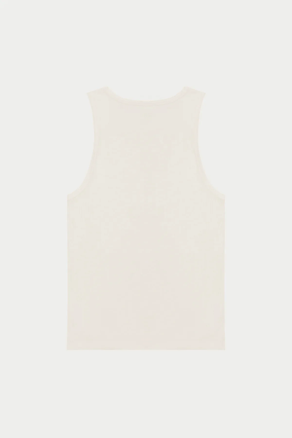 RIBBED VEST - OFF WHITE - Image 7