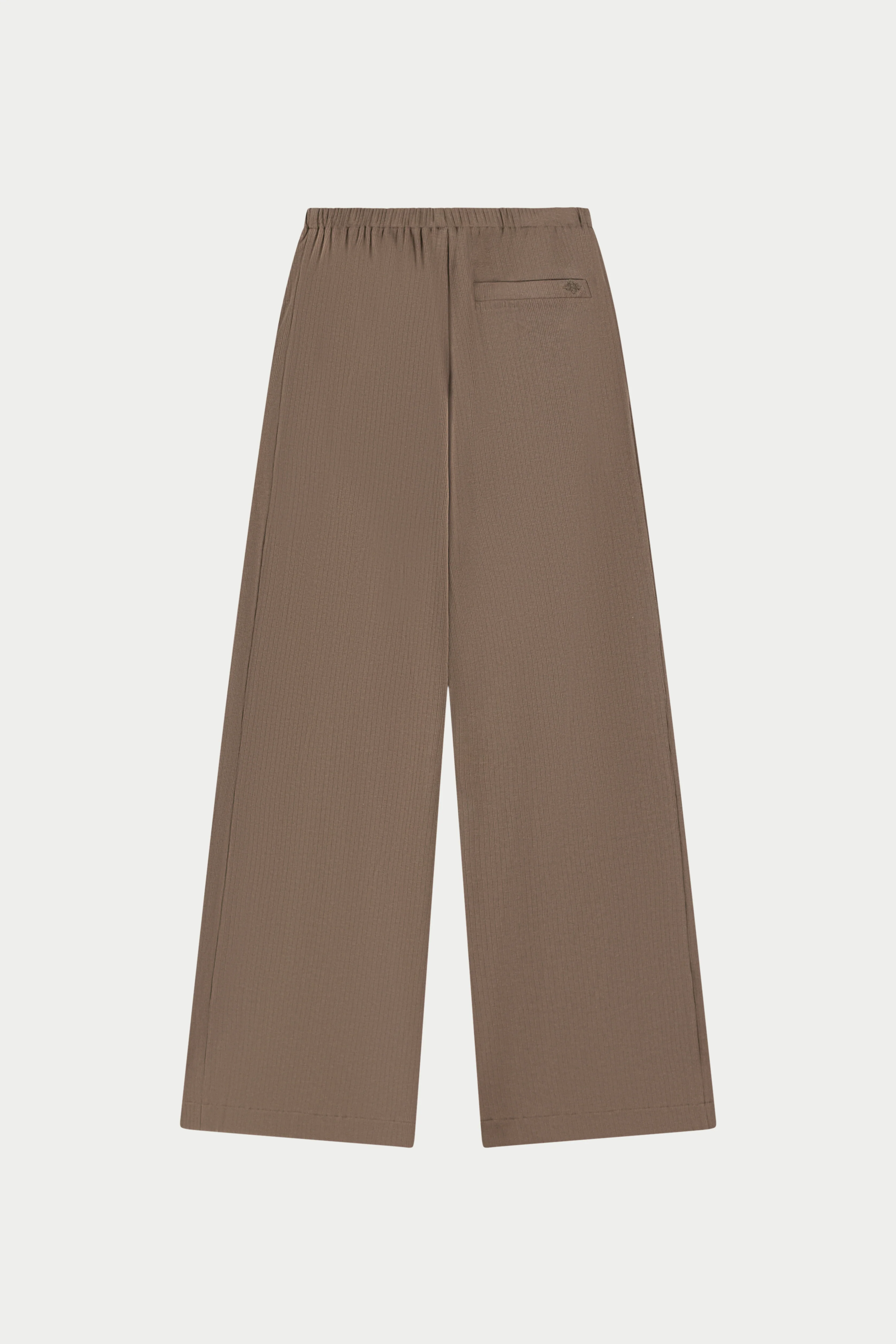 RIBBED TROUSERS - BROWN - Image 6