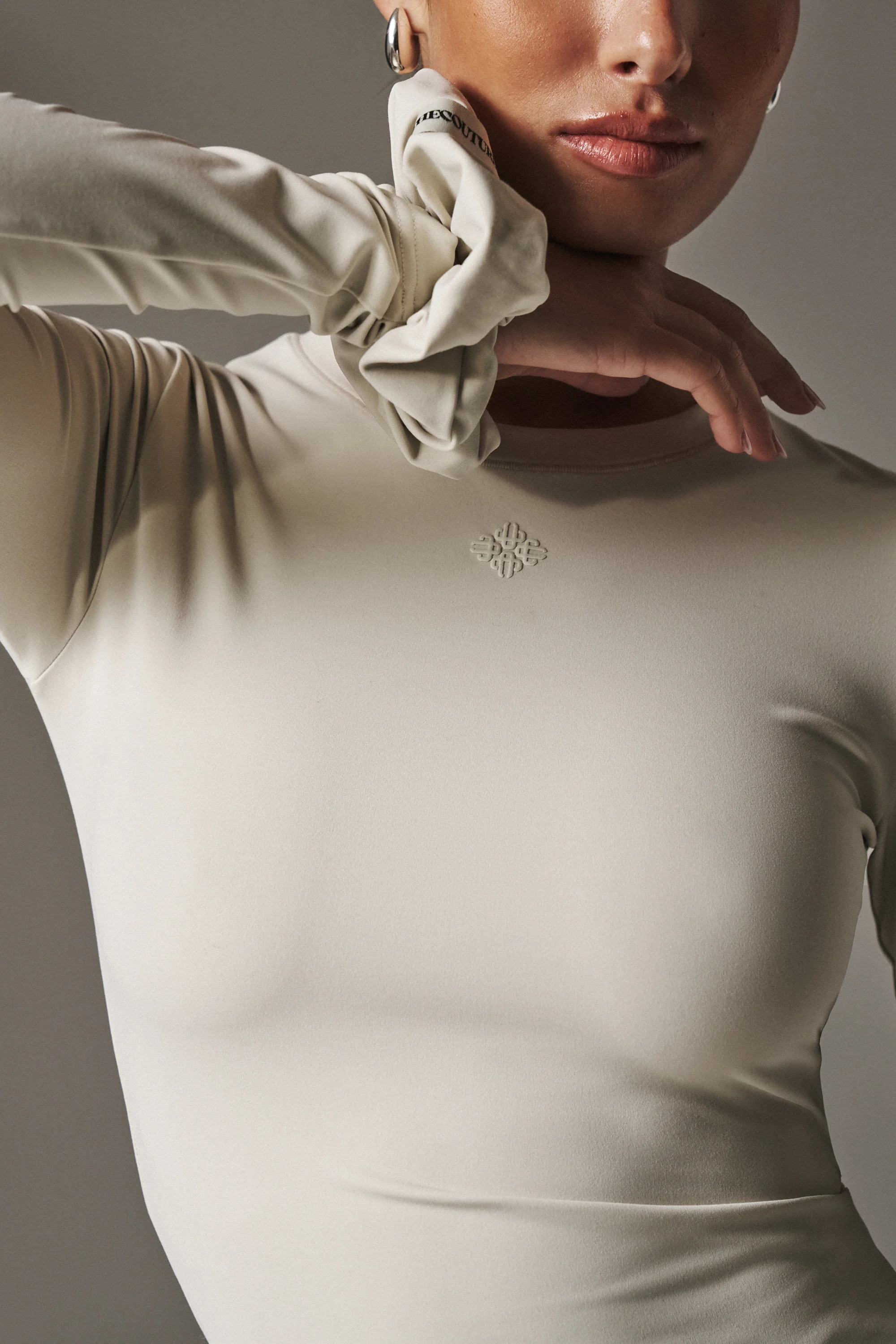 SCULPT SCRUNCHIE - BONE - Image 3