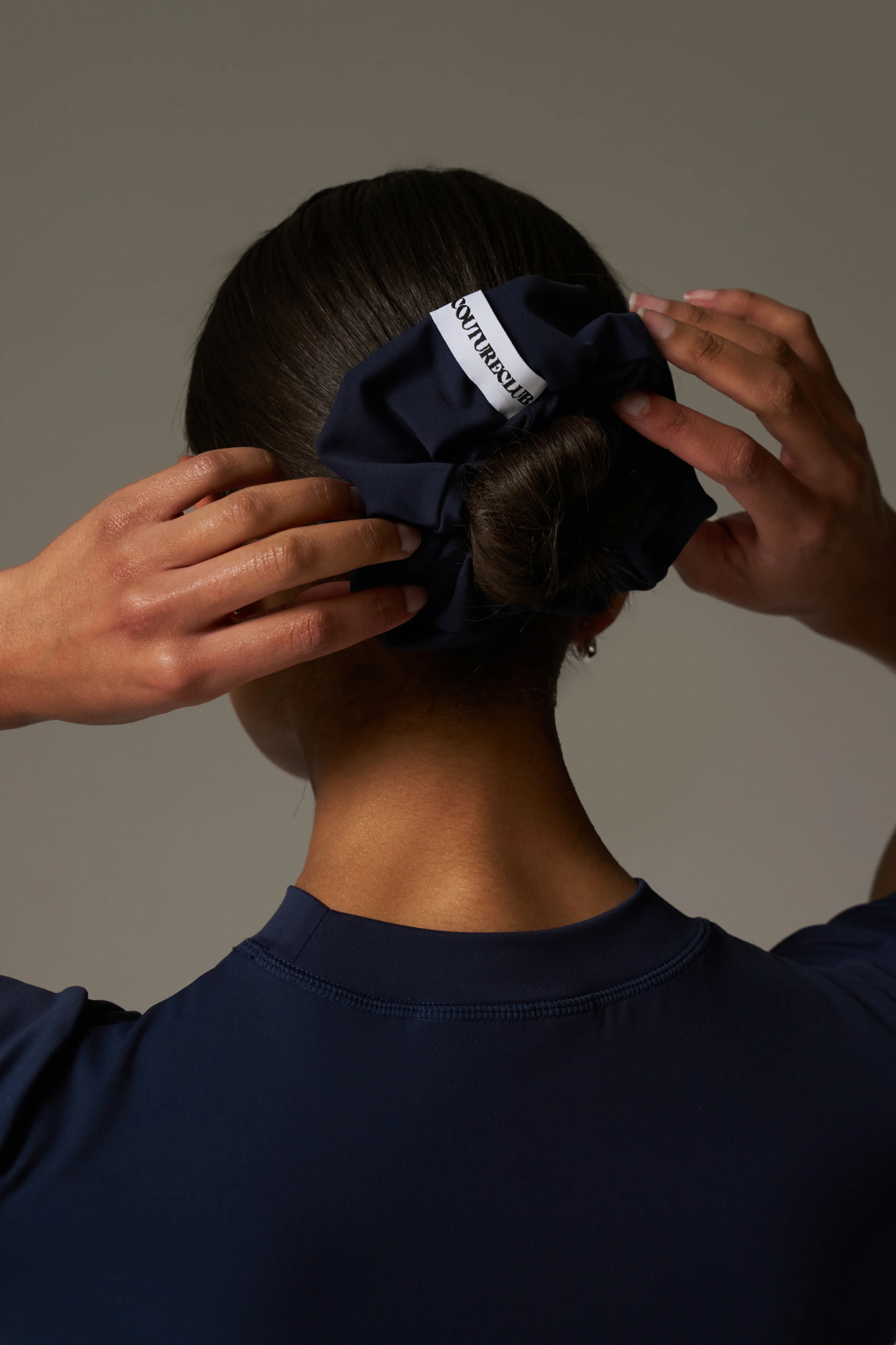SCULPT SCRUNCHIE - DARK NAVY - Image 3