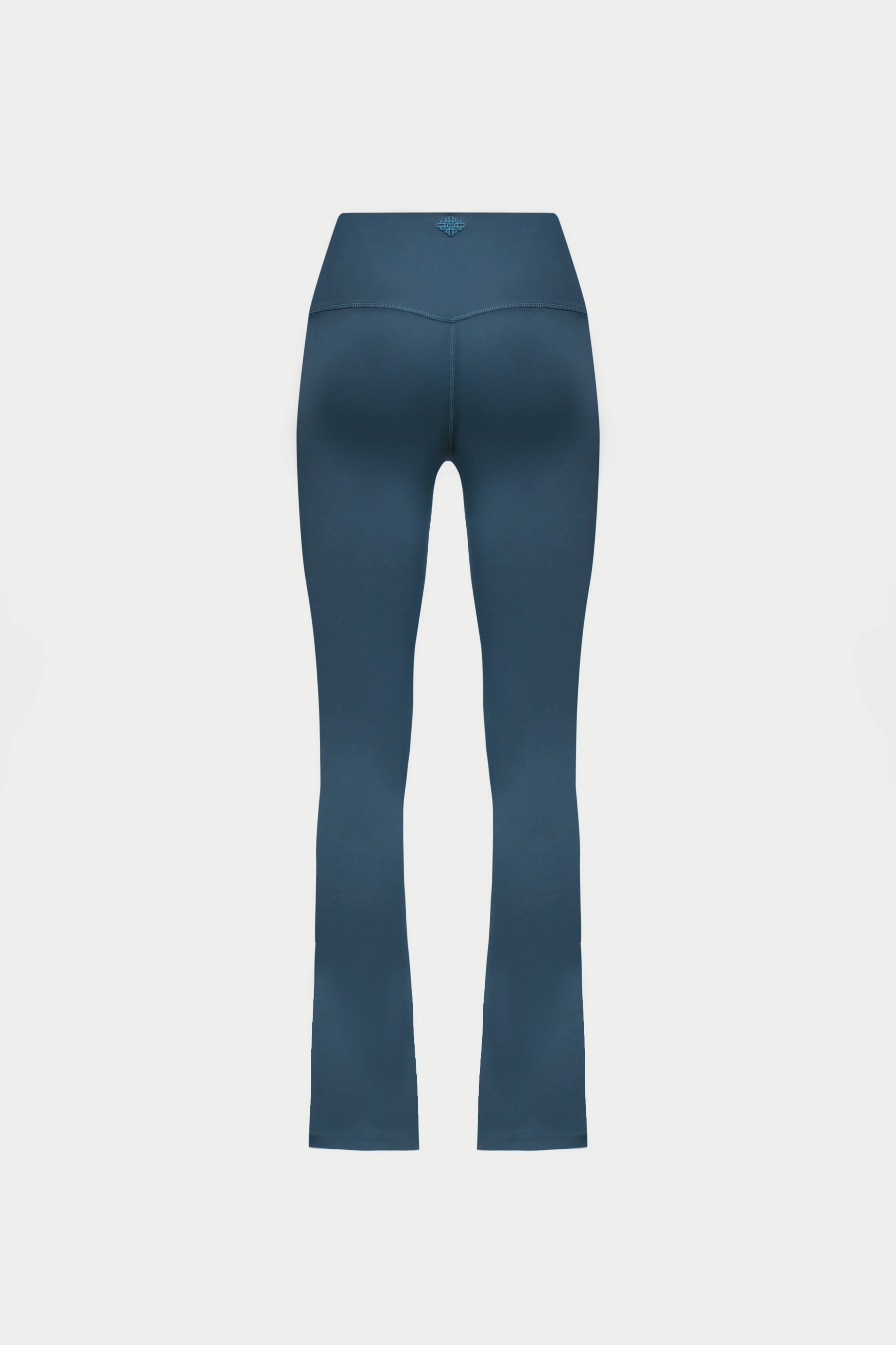 SCULPTING STRETCH ZIP HEM LEGGINGS - PETROL BLUE - Image 8