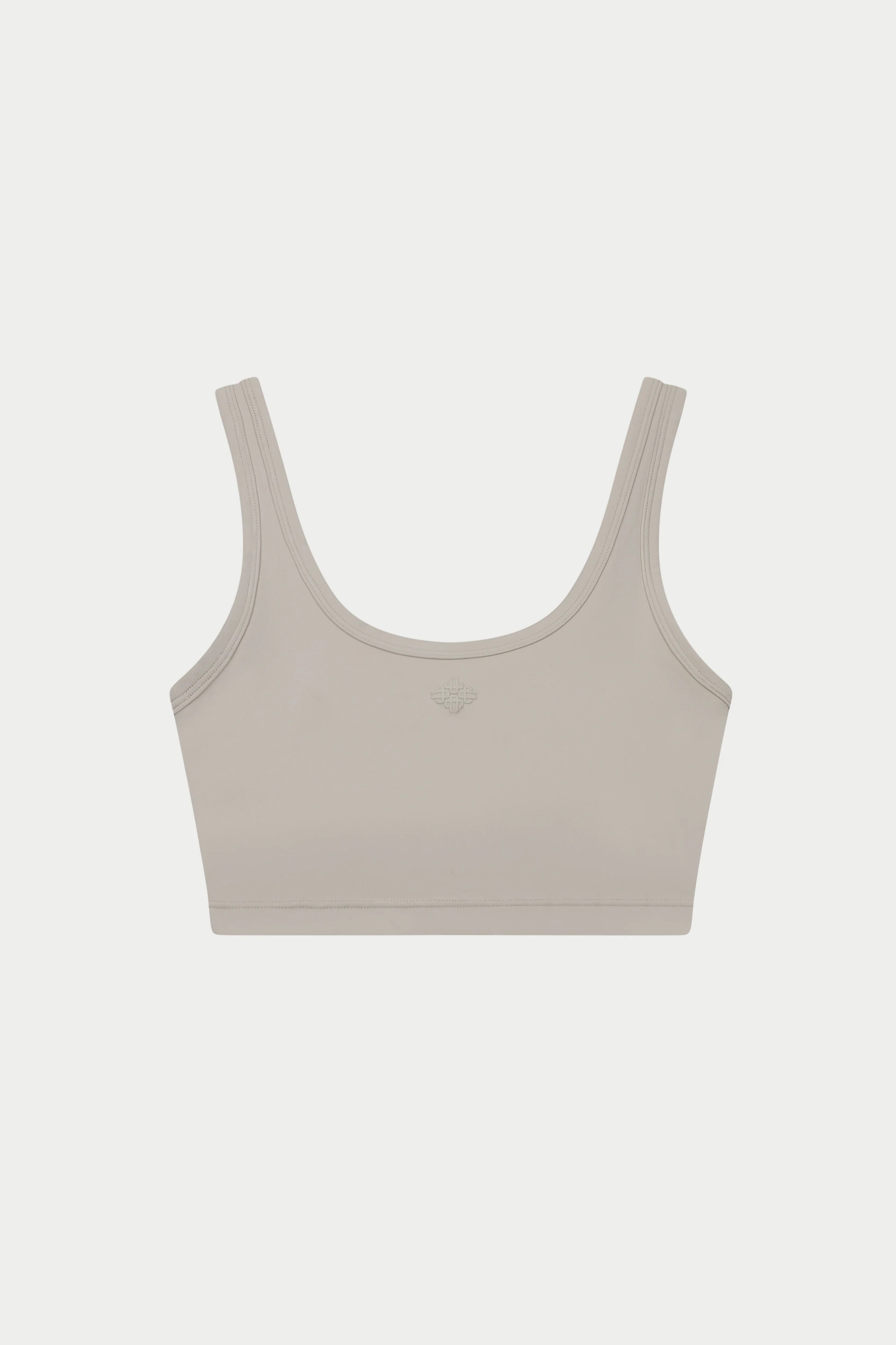 SCULPTING STRETCH EMBLEM SPORTS BRA - BONE - Image 7