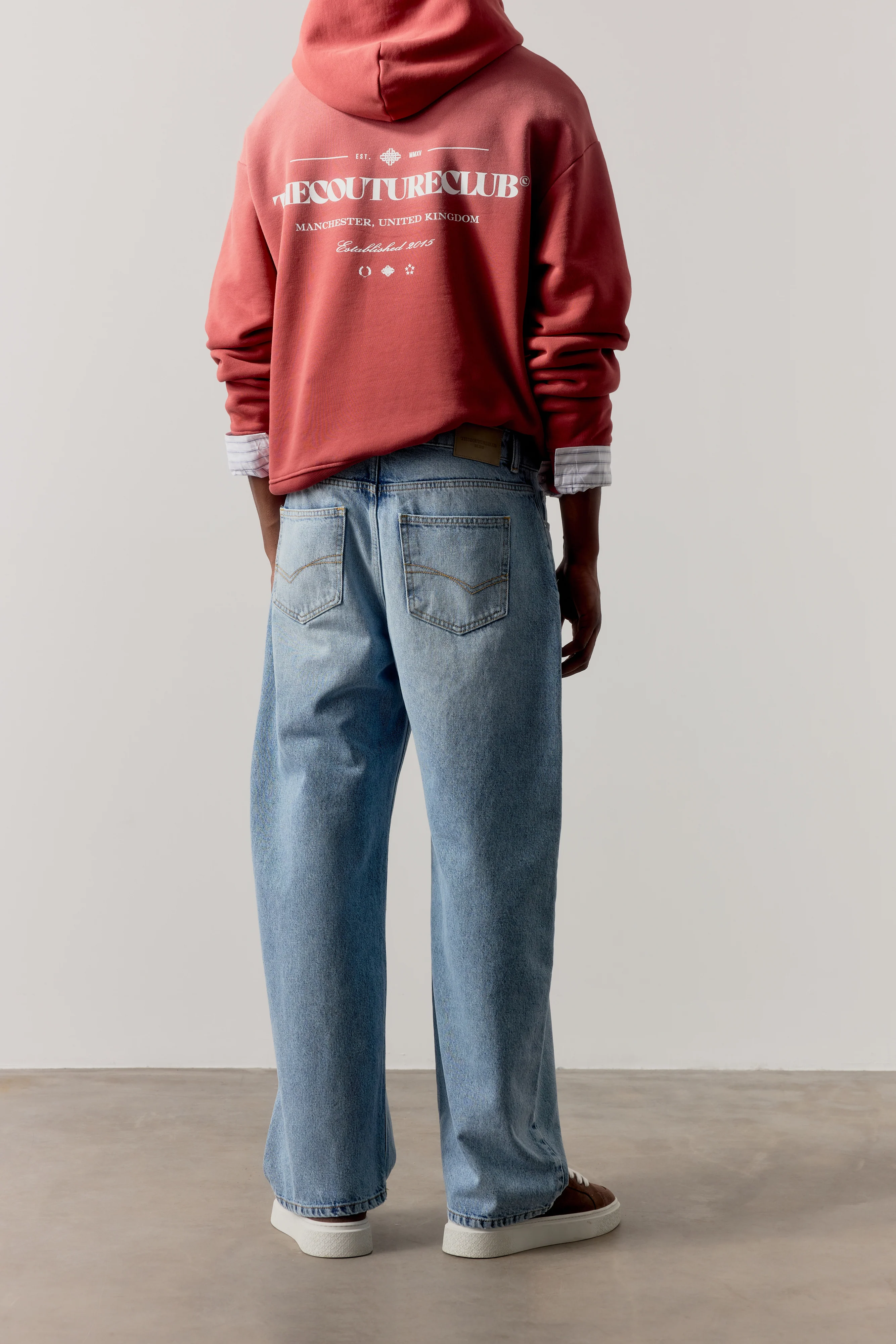 SKATER JEANS - MID STONE WASH - Image 6
