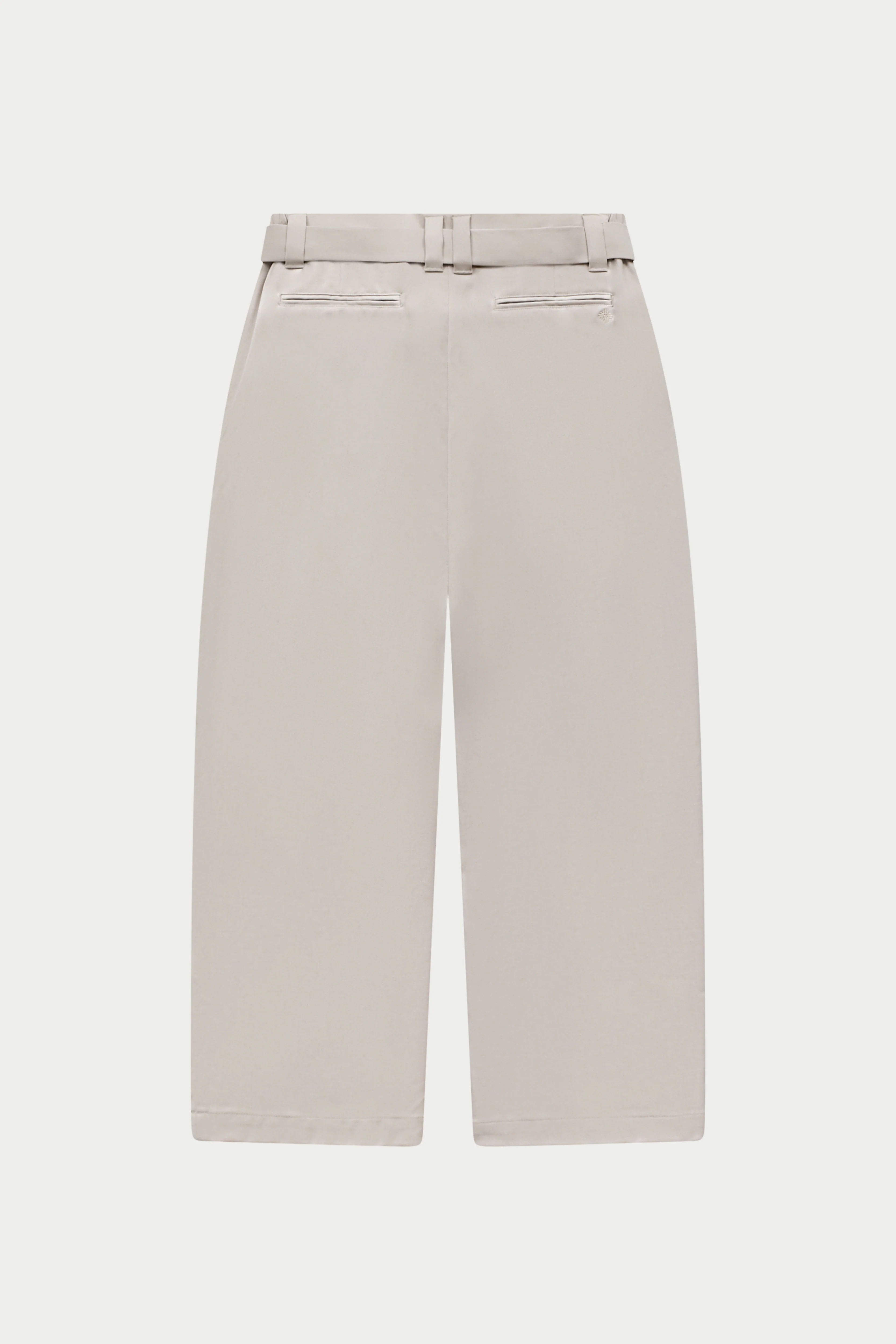 SMART BARREL TROUSER - STONE - Image 2