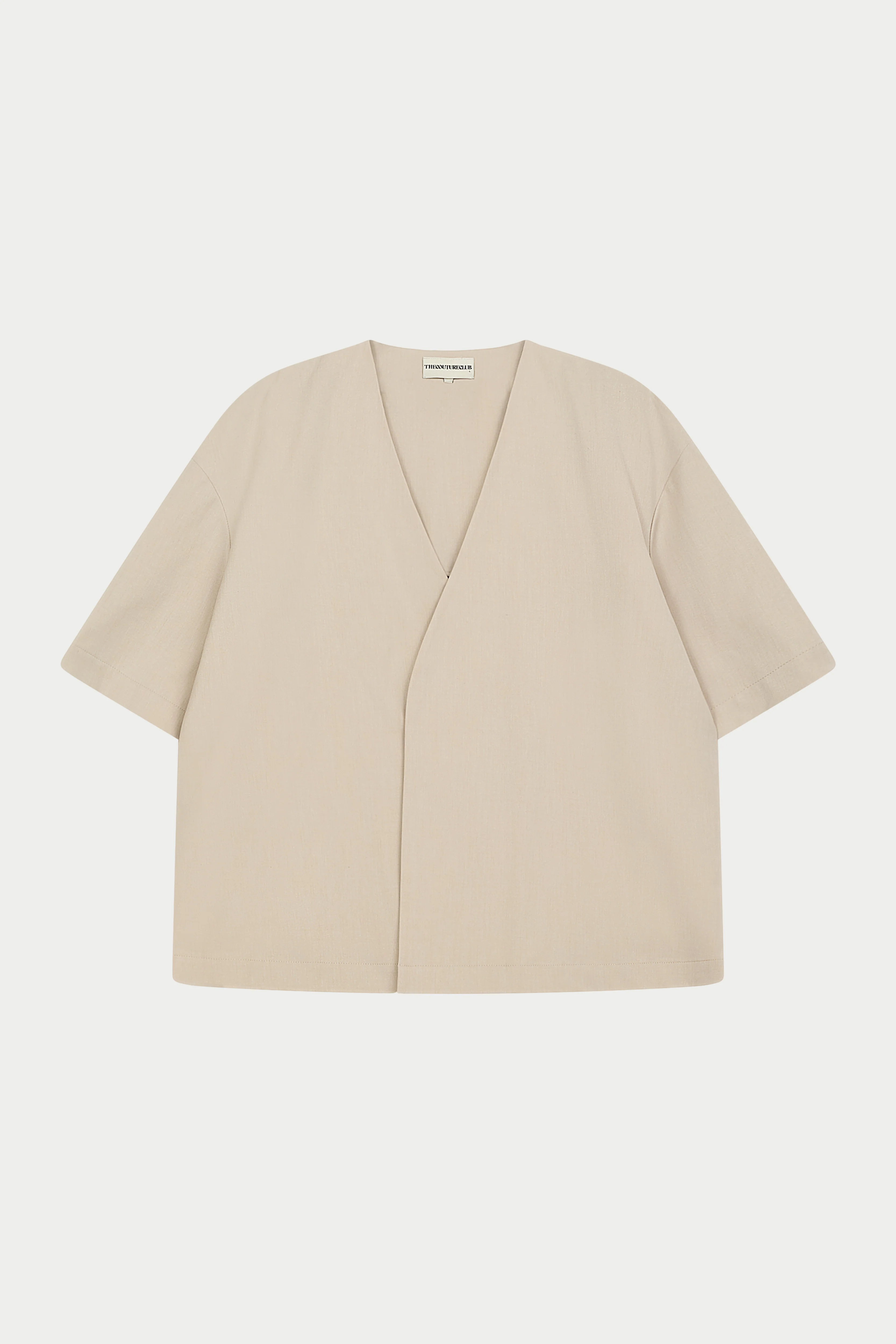 SMART WOVEN SHIRT - STONE