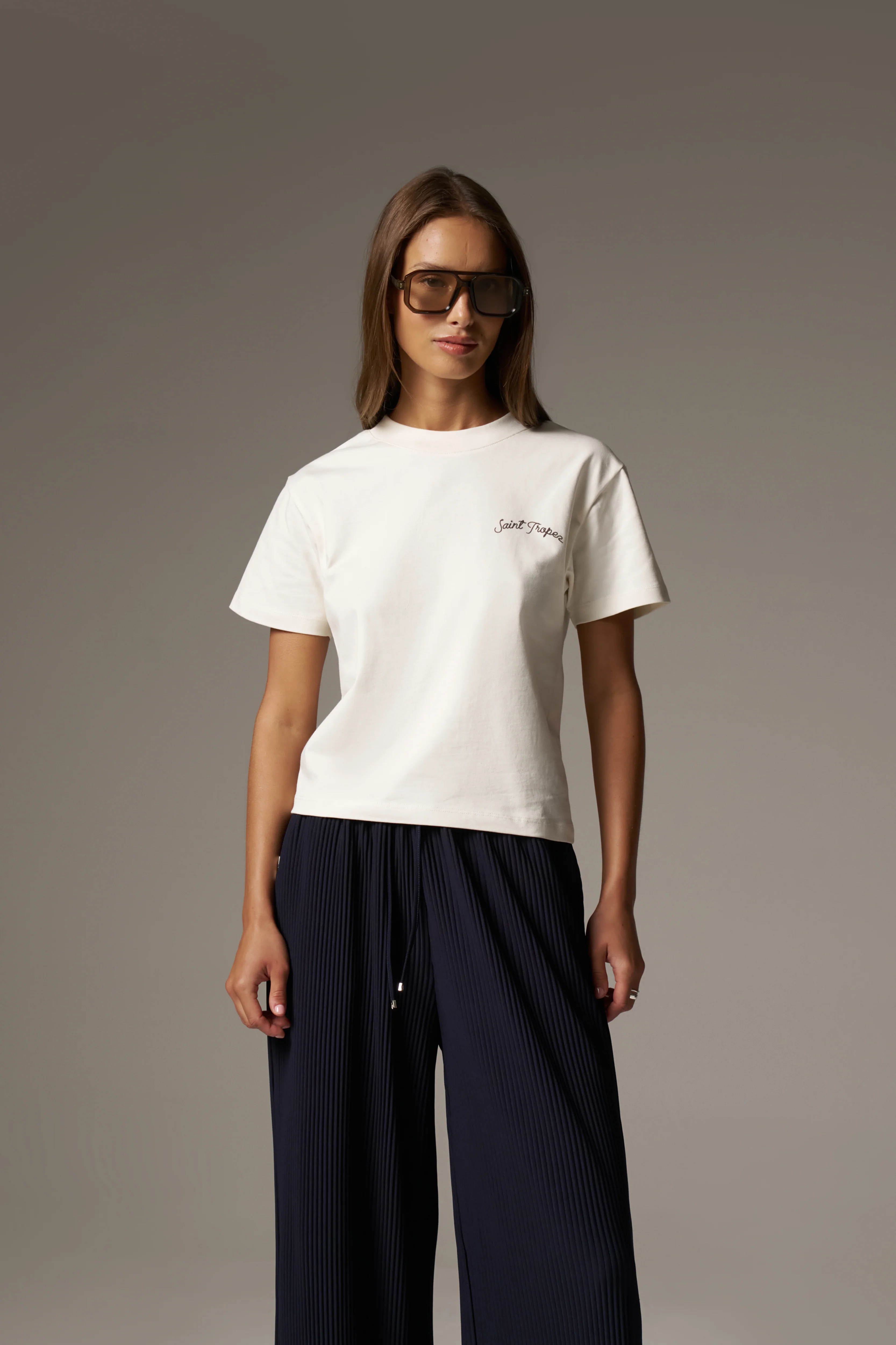 ST TROPEZ T-SHIRT - OFF WHITE - Image 7