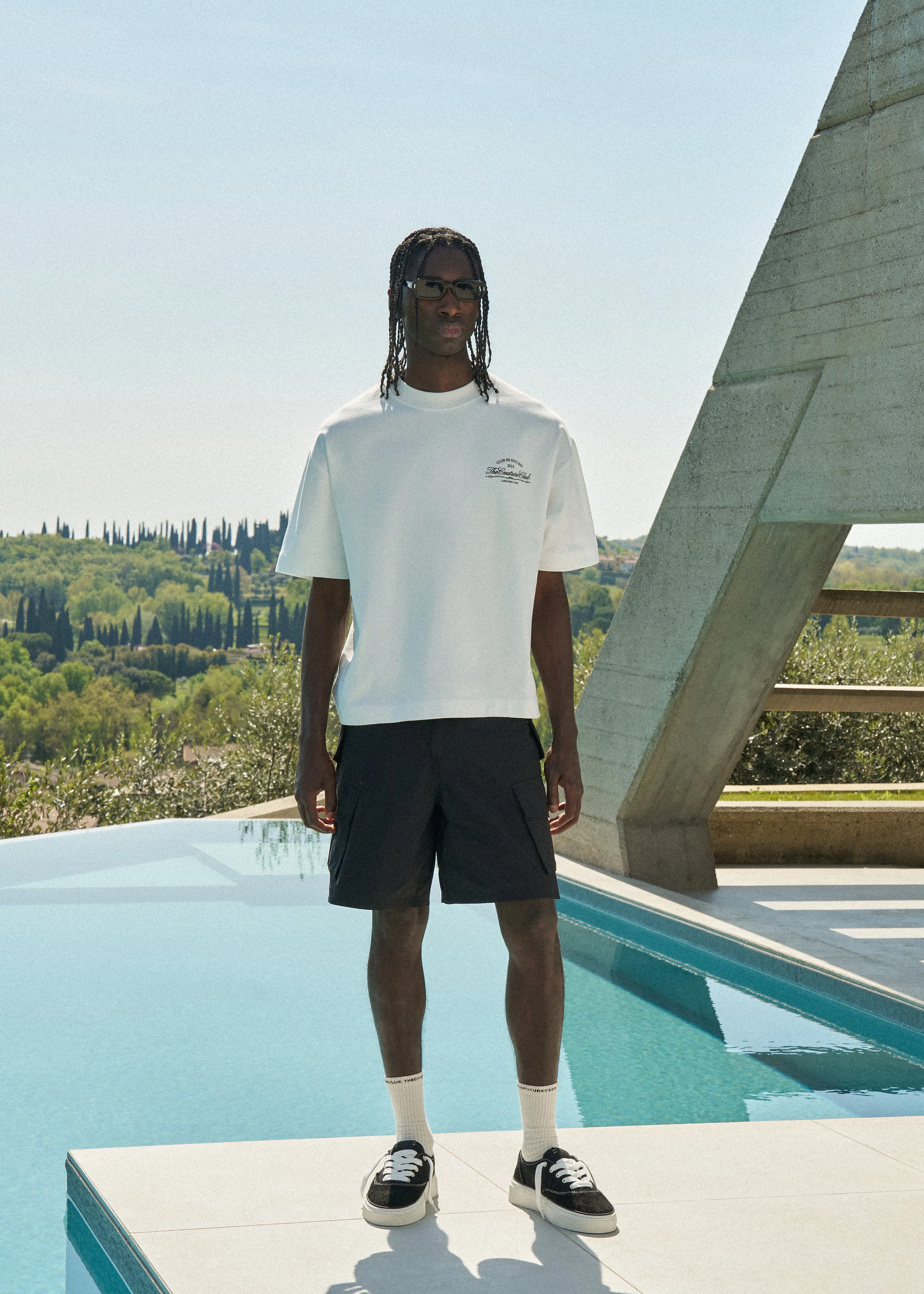 TECHNICAL CARGO SHORTS - BLACK - Image 3