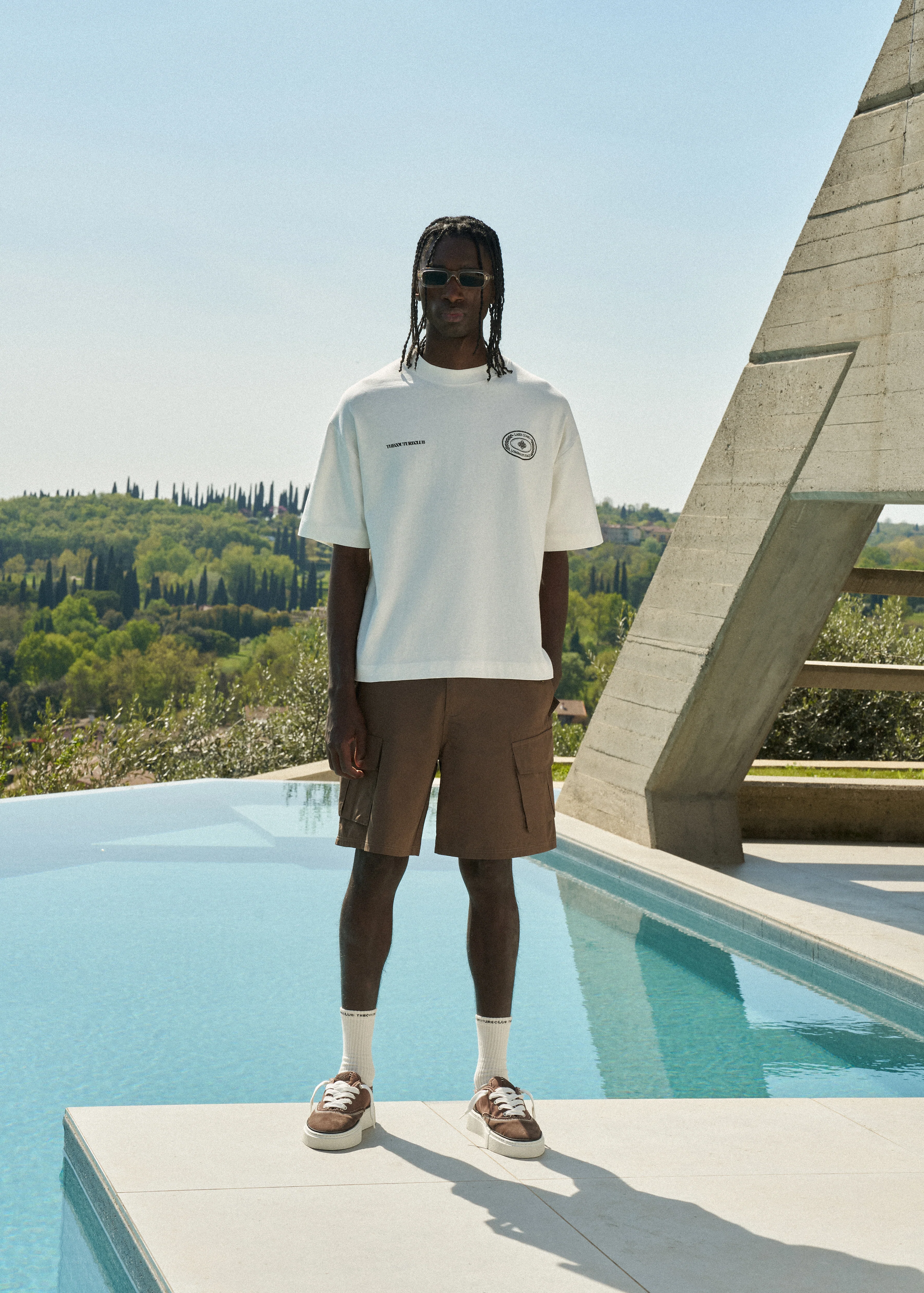 TECHNICAL CARGO SHORTS - BROWN - Image 3