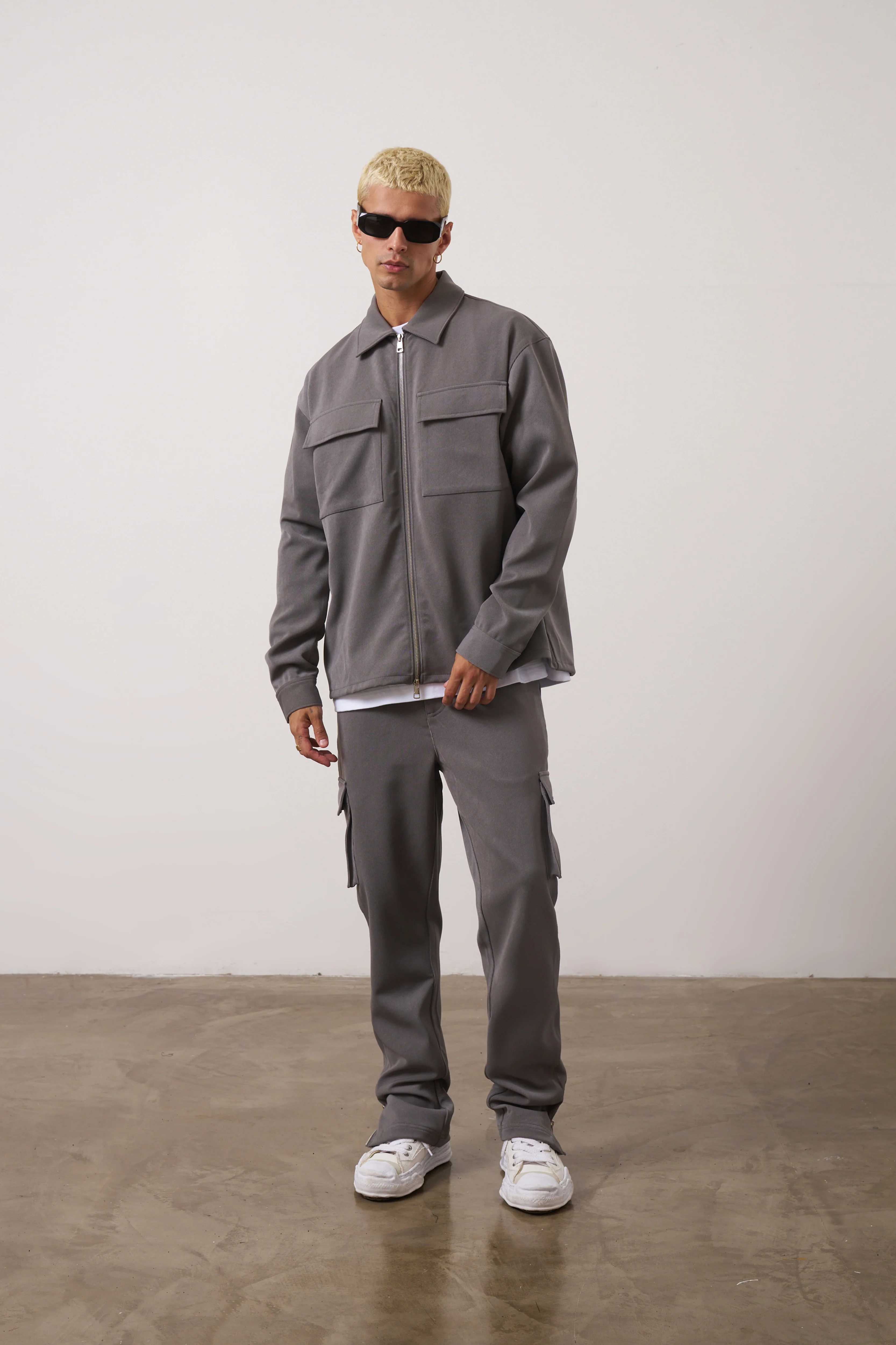 TECHNICAL RIB SMART CARGOS - CHARCOAL - Image 7