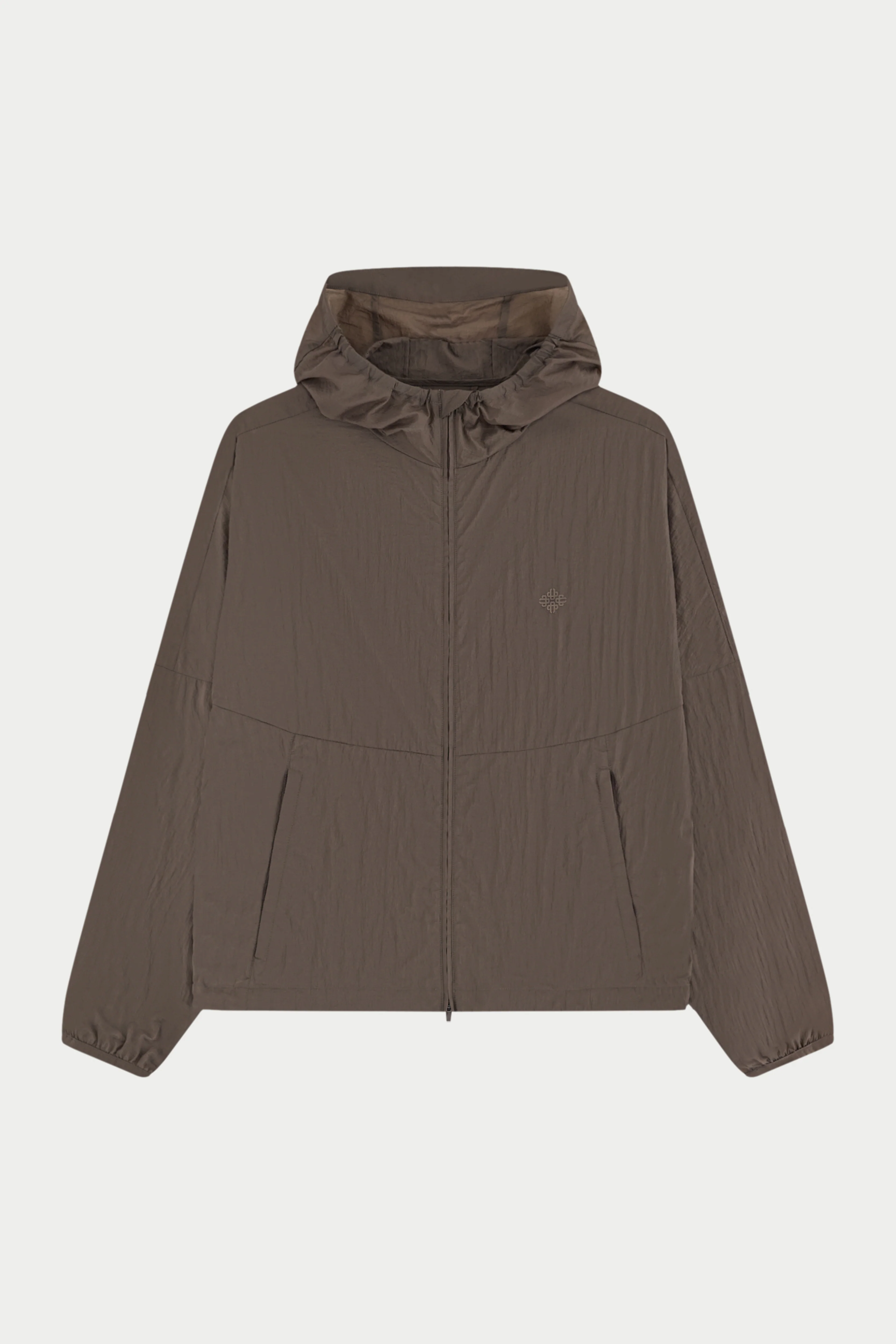 TRANSLUCENT WINDBREAKER - BROWN
