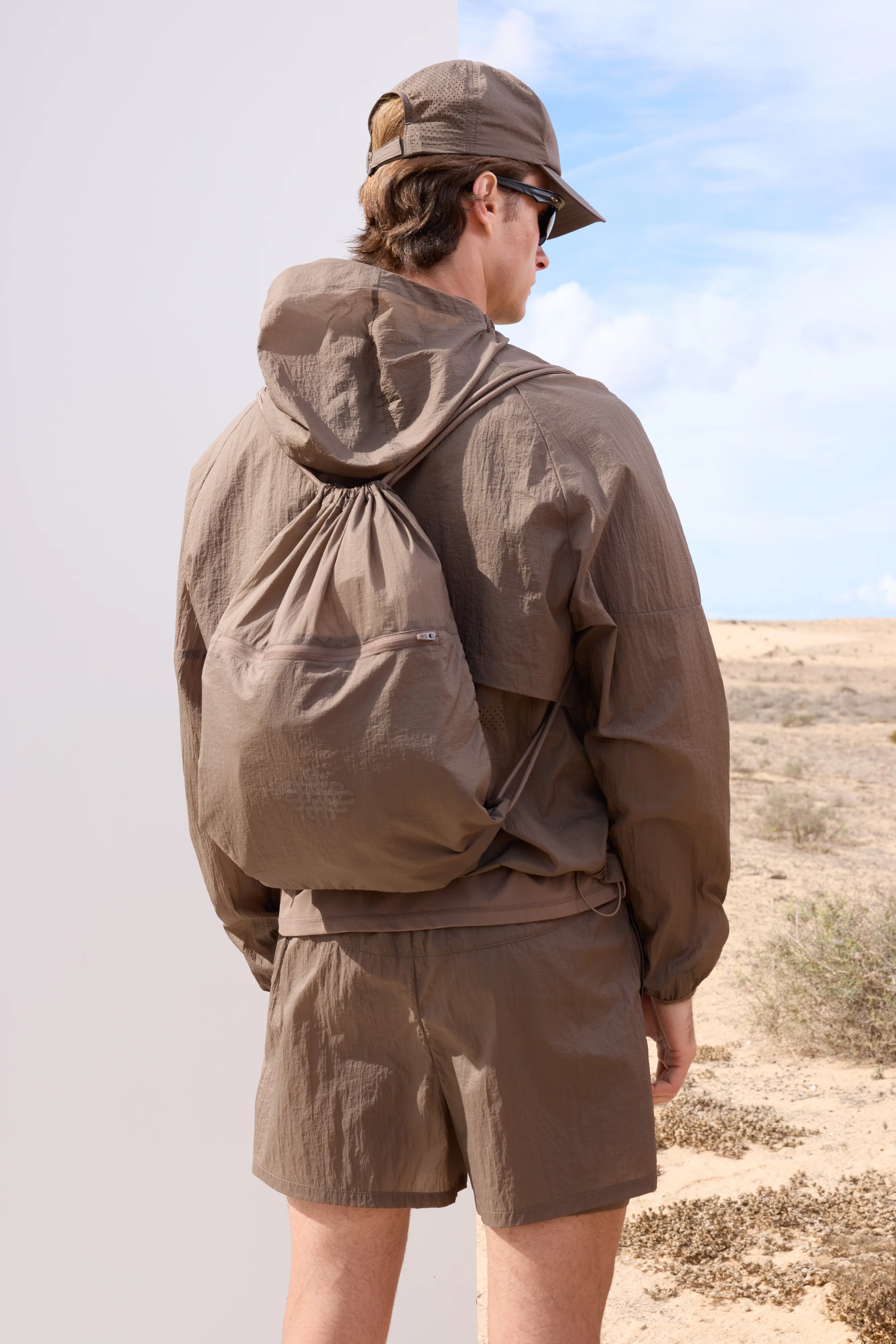 TRANSLUCENT RACING BAG - BROWN - Image 2